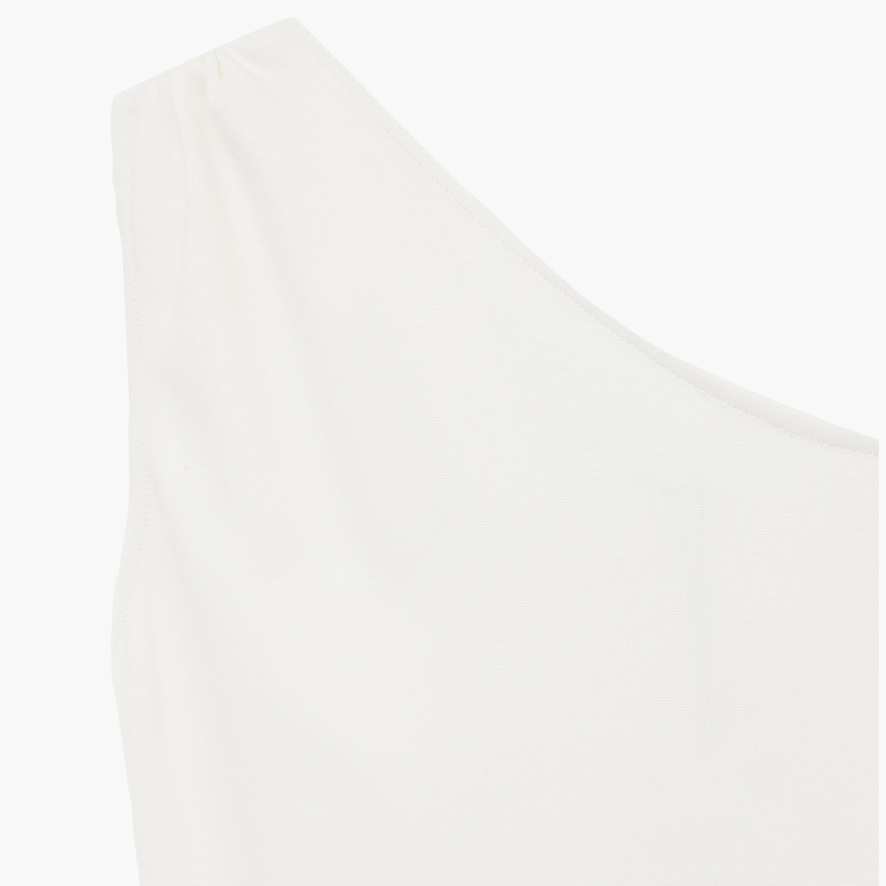 KOTON White One-Shoulder Women's Tank Top-women-clothing-shirtsandblouses-blouses-image-8