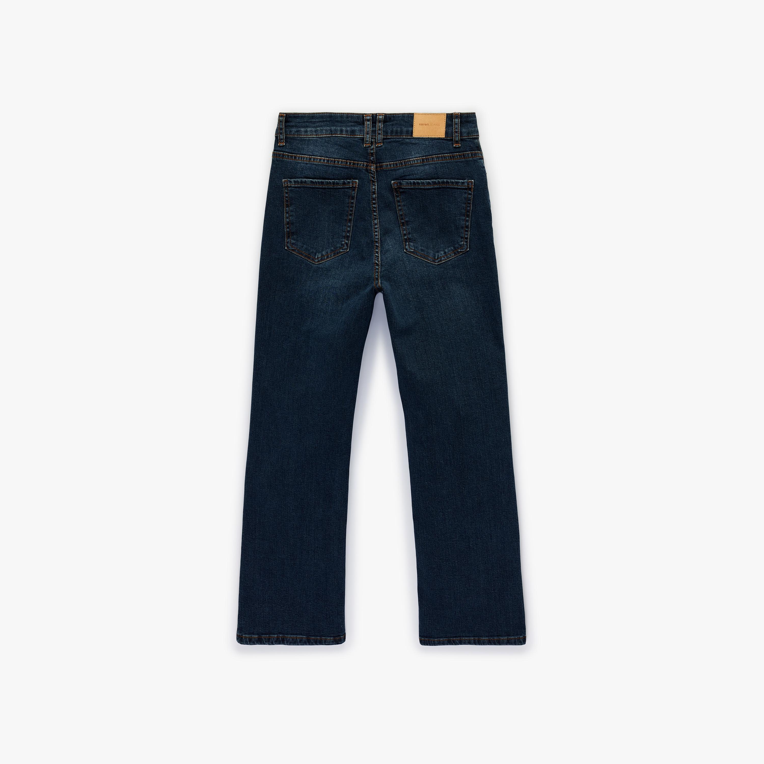 KOTON Tight Fit Plain Mid-Rise Women's Jeans-women-clothing-bottoms-jeans-image-5