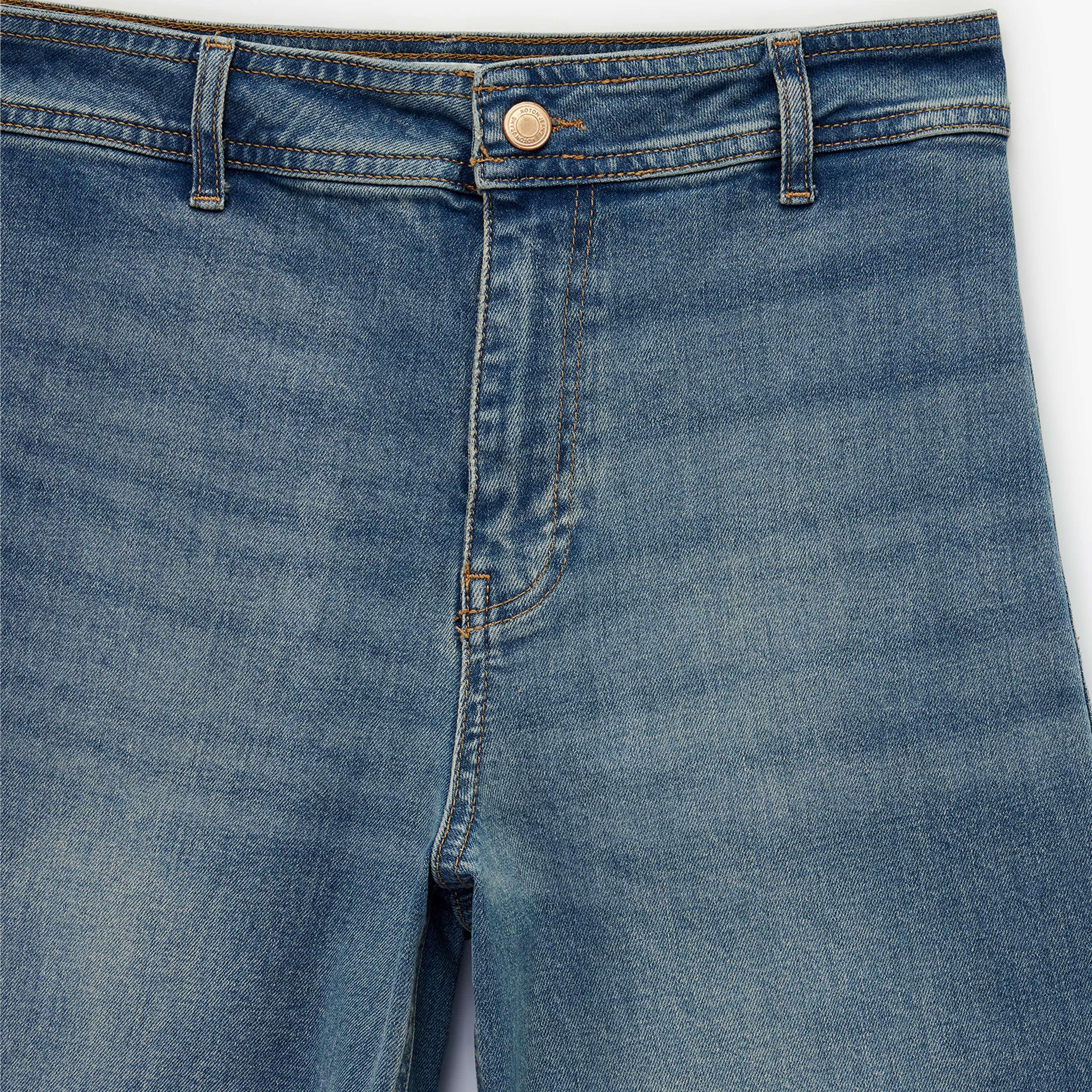 KOTON Relax Fit Plain High-Rise Women's Jeans-women-clothing-bottoms-jeans-image-7