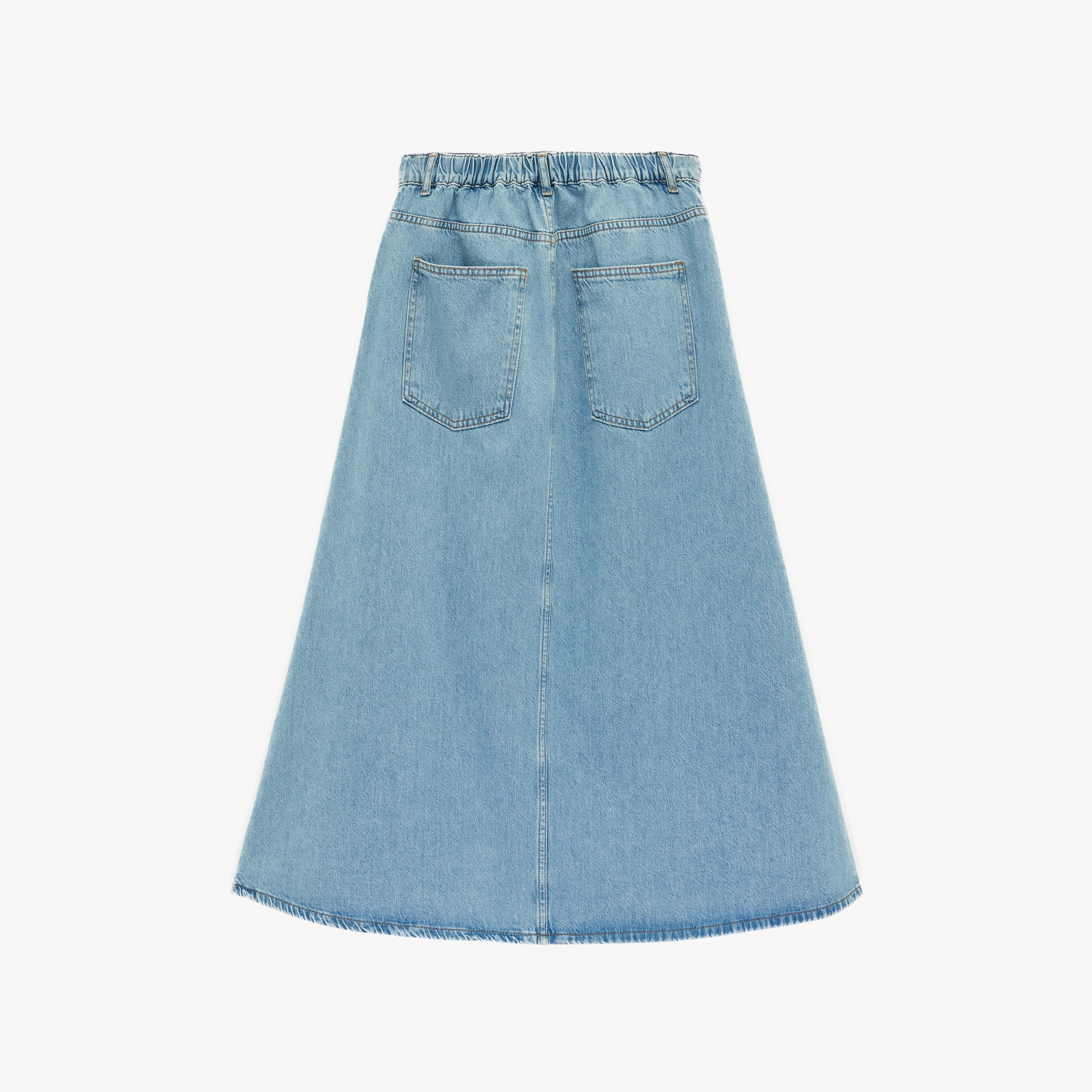KOTON A-Line Women's Maxi Skirt-women-clothing-bottoms-skirts-image-5