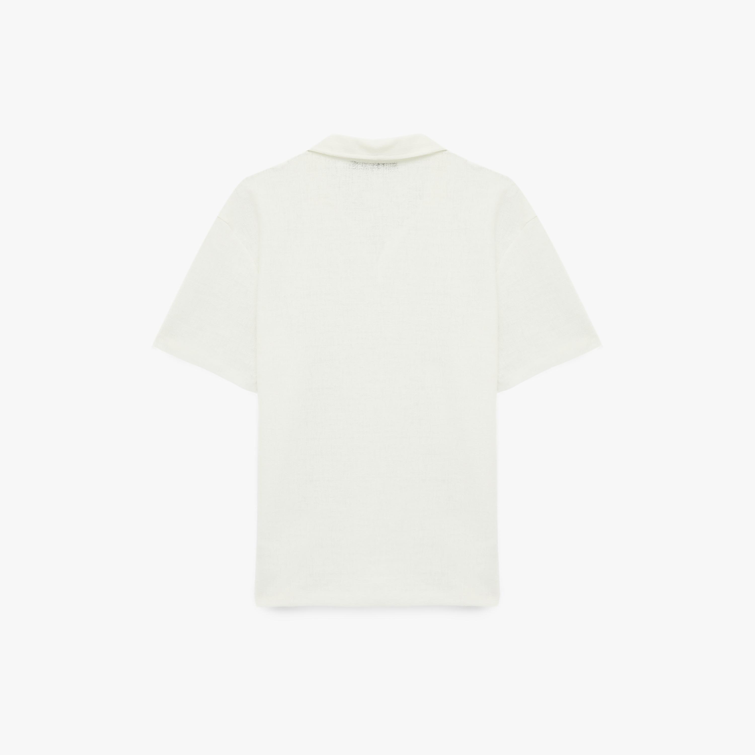 KOTON Textured Johnny Collar Short Sleeves Men's Polo T-Shirt-men-clothing-tshirtsandpolos-polos-image-5