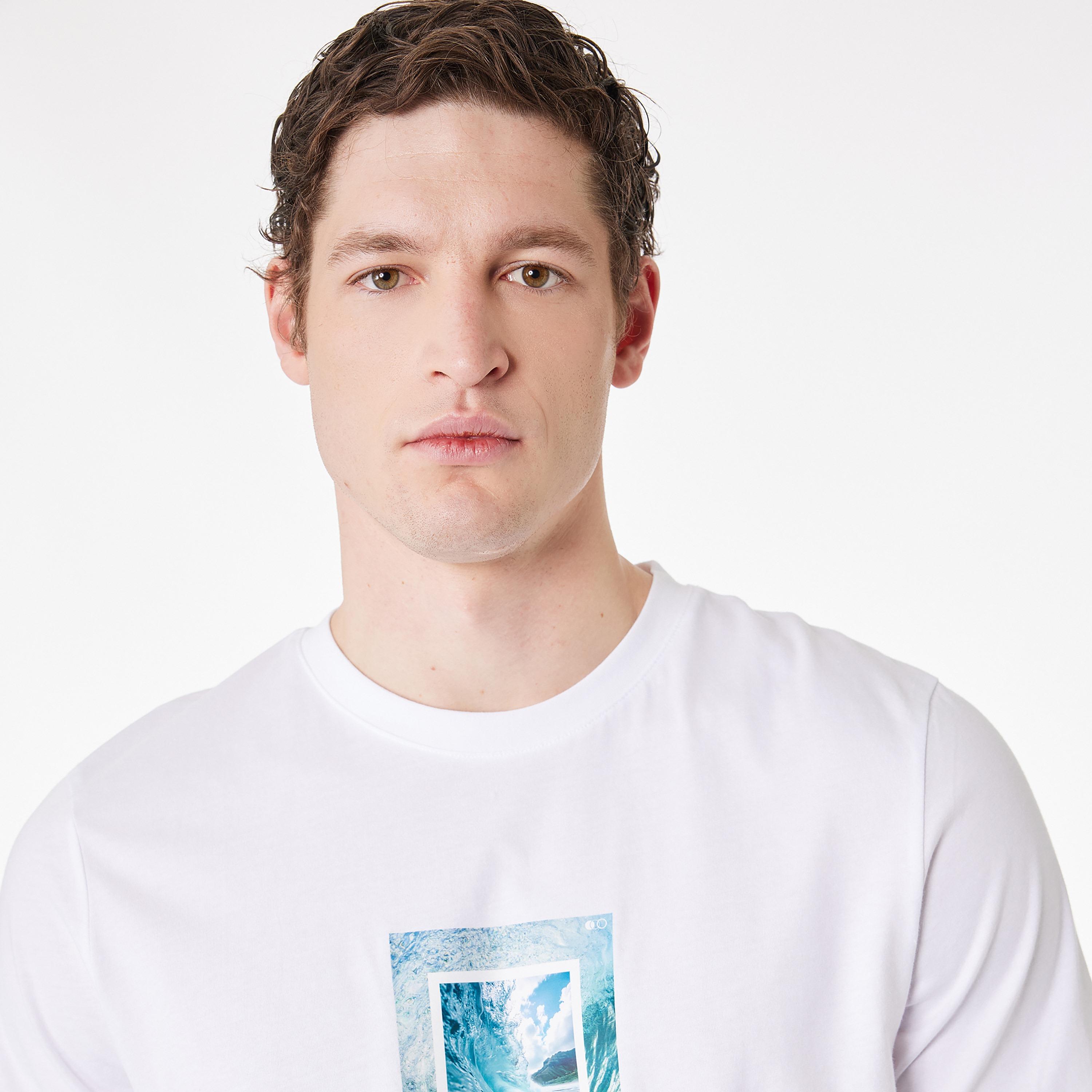 KOTON Graphic Placement Print Crew Neck Short Sleeves Men's T-Shirt-men-clothing-tshirtsandpolos-tshirts-image-3