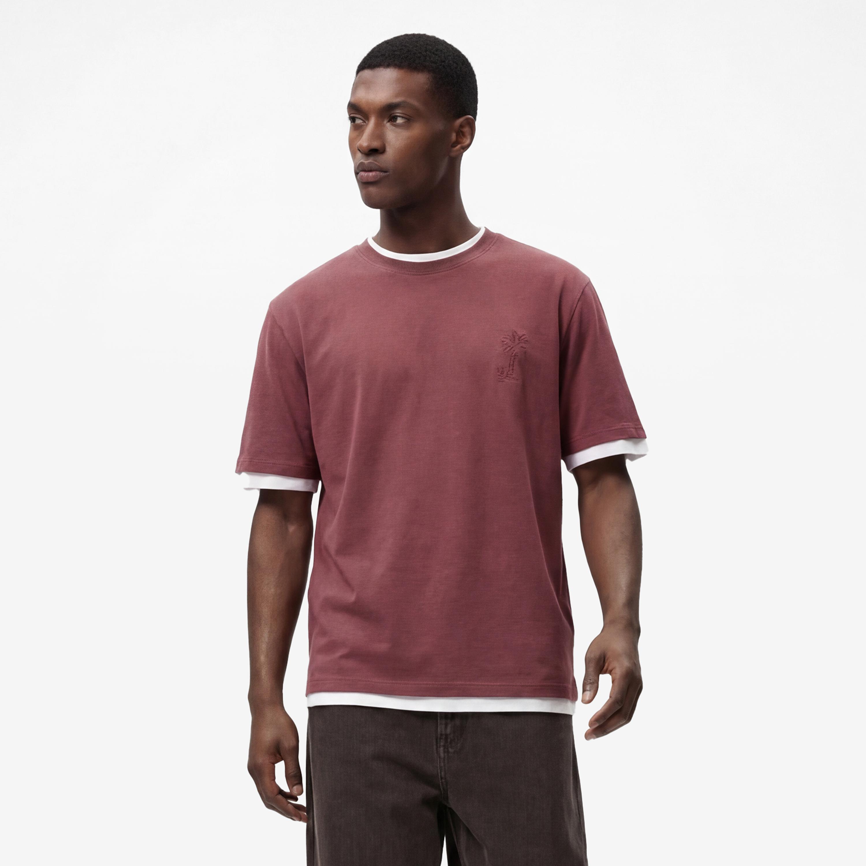 KOTON Plain Crew Neck Short Sleeves Men's T-Shirt-men-clothing-tshirtsandpolos-tshirts-image-1