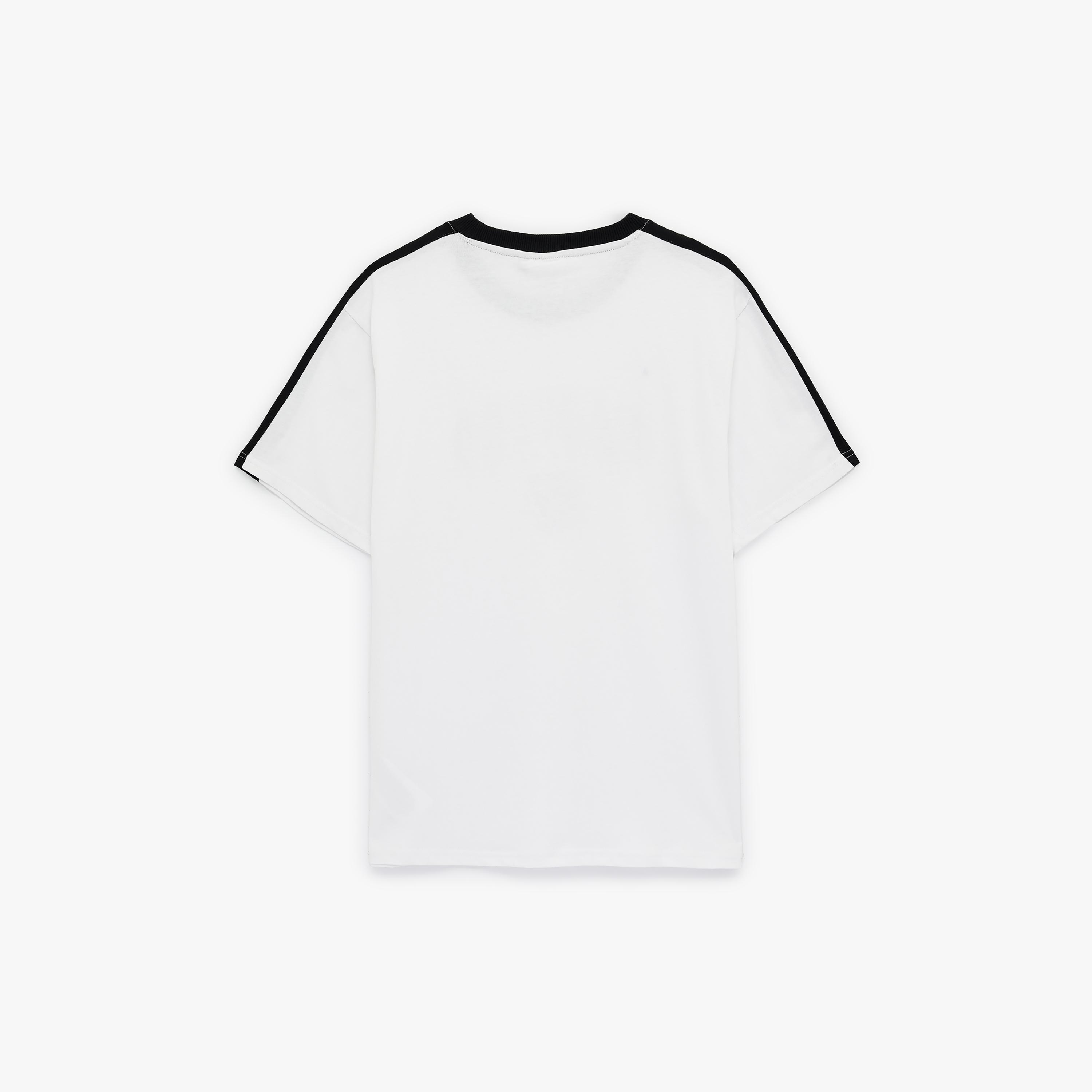 KOTON Text-Print Crew Neck Short Sleeves Men's T-Shirt-men-clothing-tshirtsandpolos-tshirts-image-5