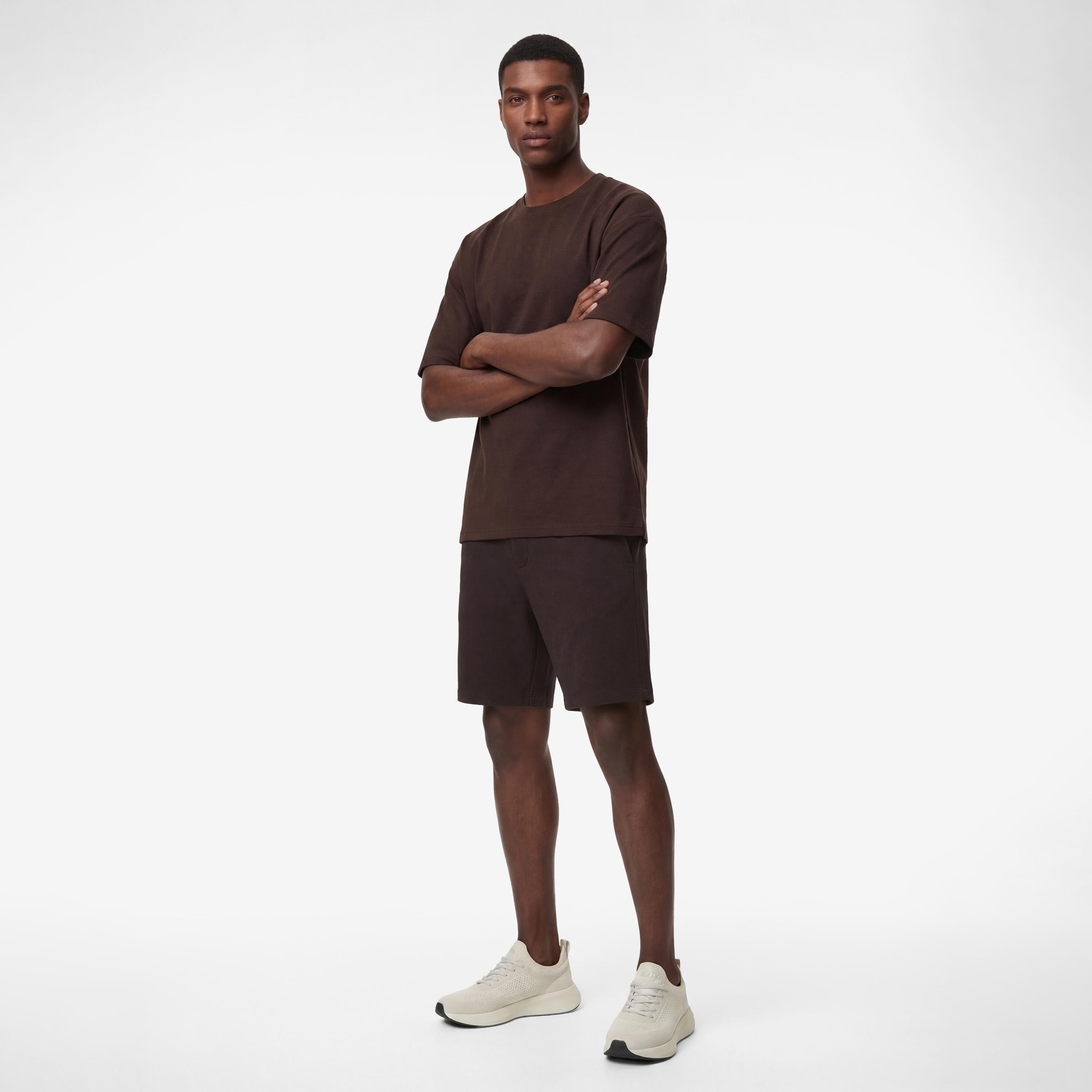 KOTON Plain Crew Neck Short Sleeves Men's T-Shirt-men-clothing-tshirtsandpolos-tshirts-image-2
