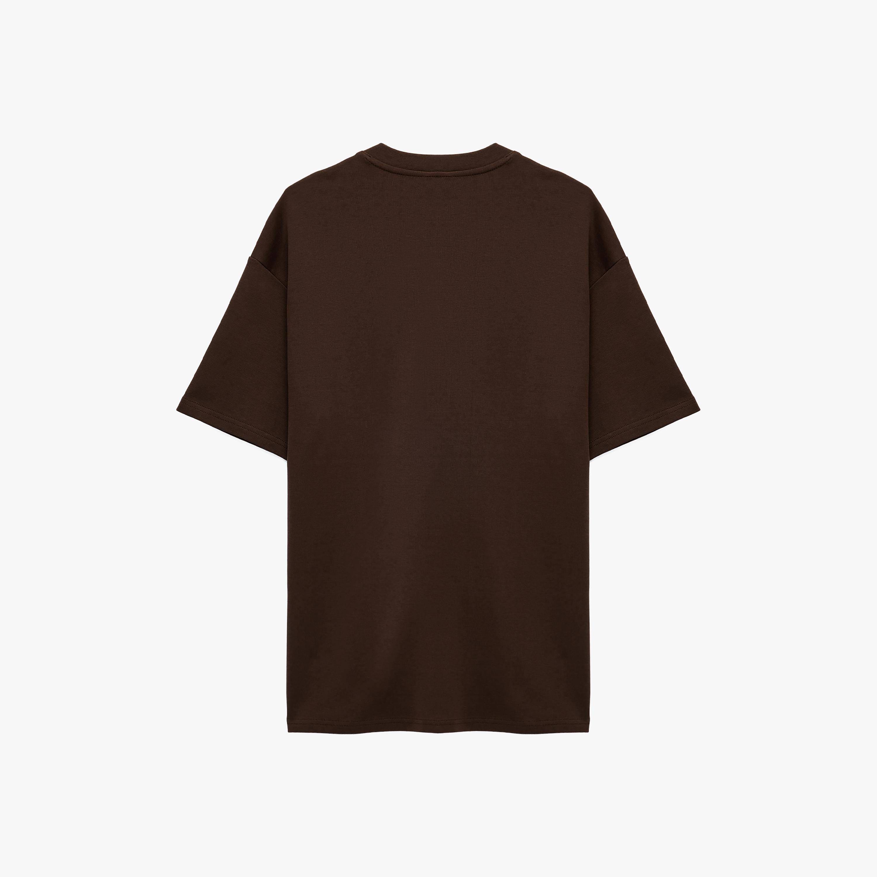 KOTON Plain Crew Neck Short Sleeves Men's T-Shirt-men-clothing-tshirtsandpolos-tshirts-image-4