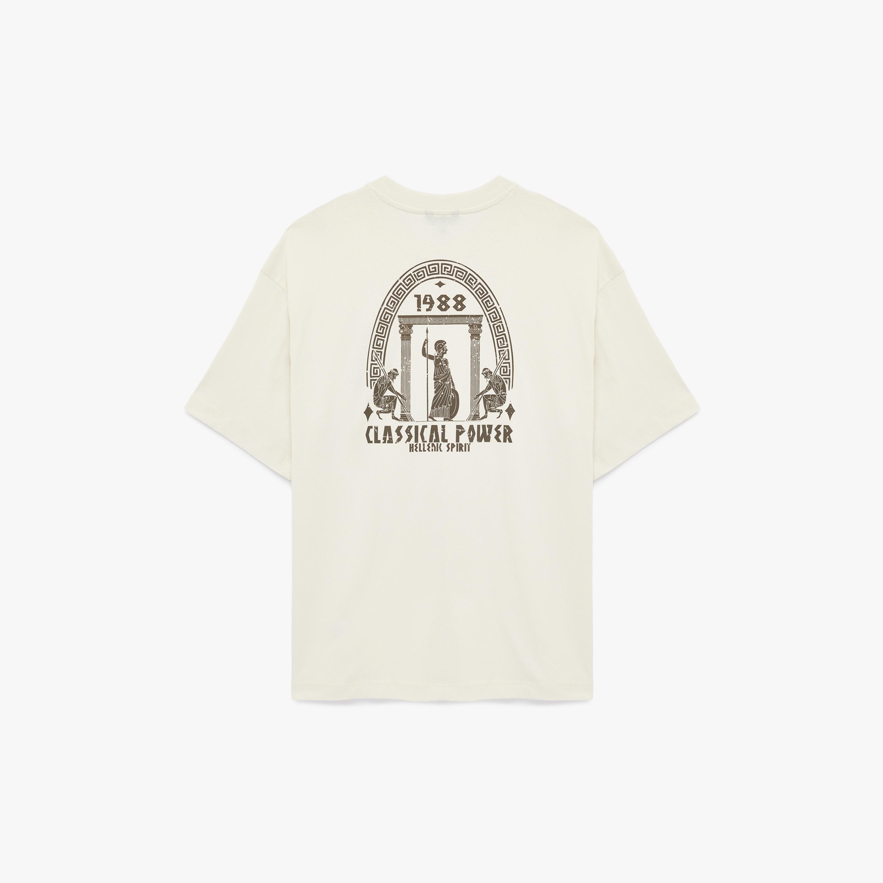 KOTON Graphic Print Crew Neck Short Sleeves Men's T-Shirt-men-clothing-tshirtsandpolos-tshirts-image-5
