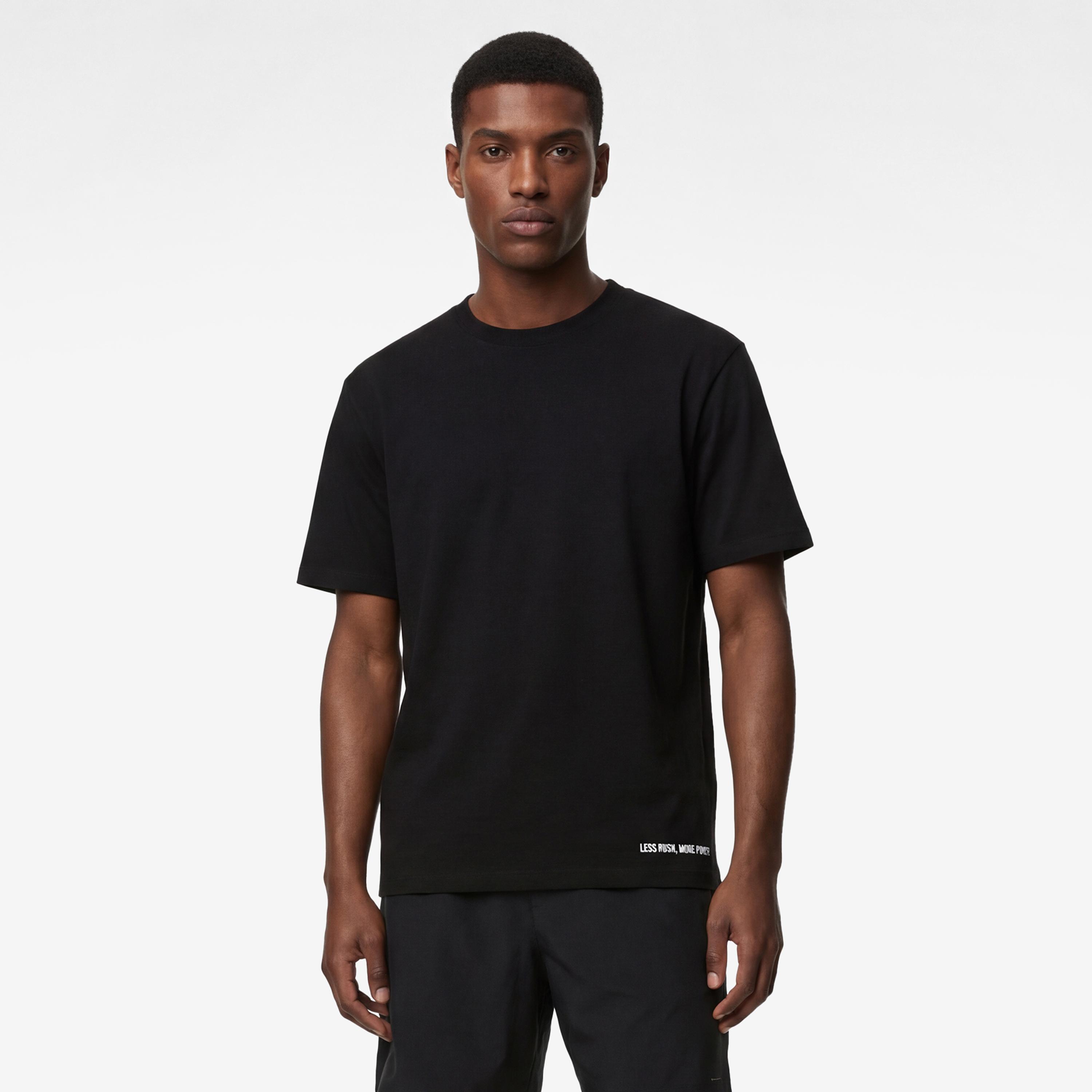 KOTON Plain Crew Neck Short Sleeves Men's Sports T-Shirt-men-clothing-sportswearandactivewear-tshirtsandpolos-image-1