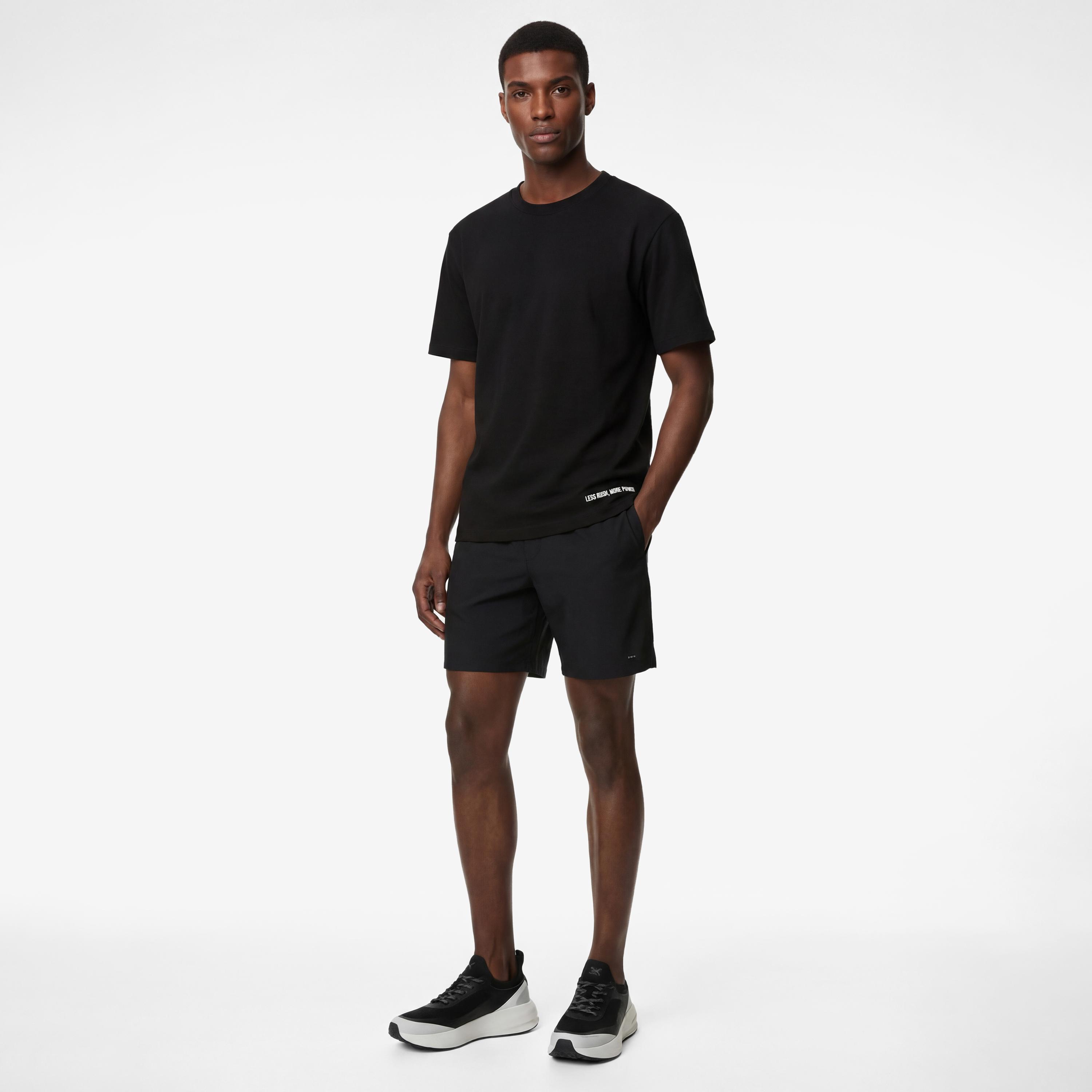 KOTON Plain Crew Neck Short Sleeves Men's Sports T-Shirt-men-clothing-sportswearandactivewear-tshirtsandpolos-image-2