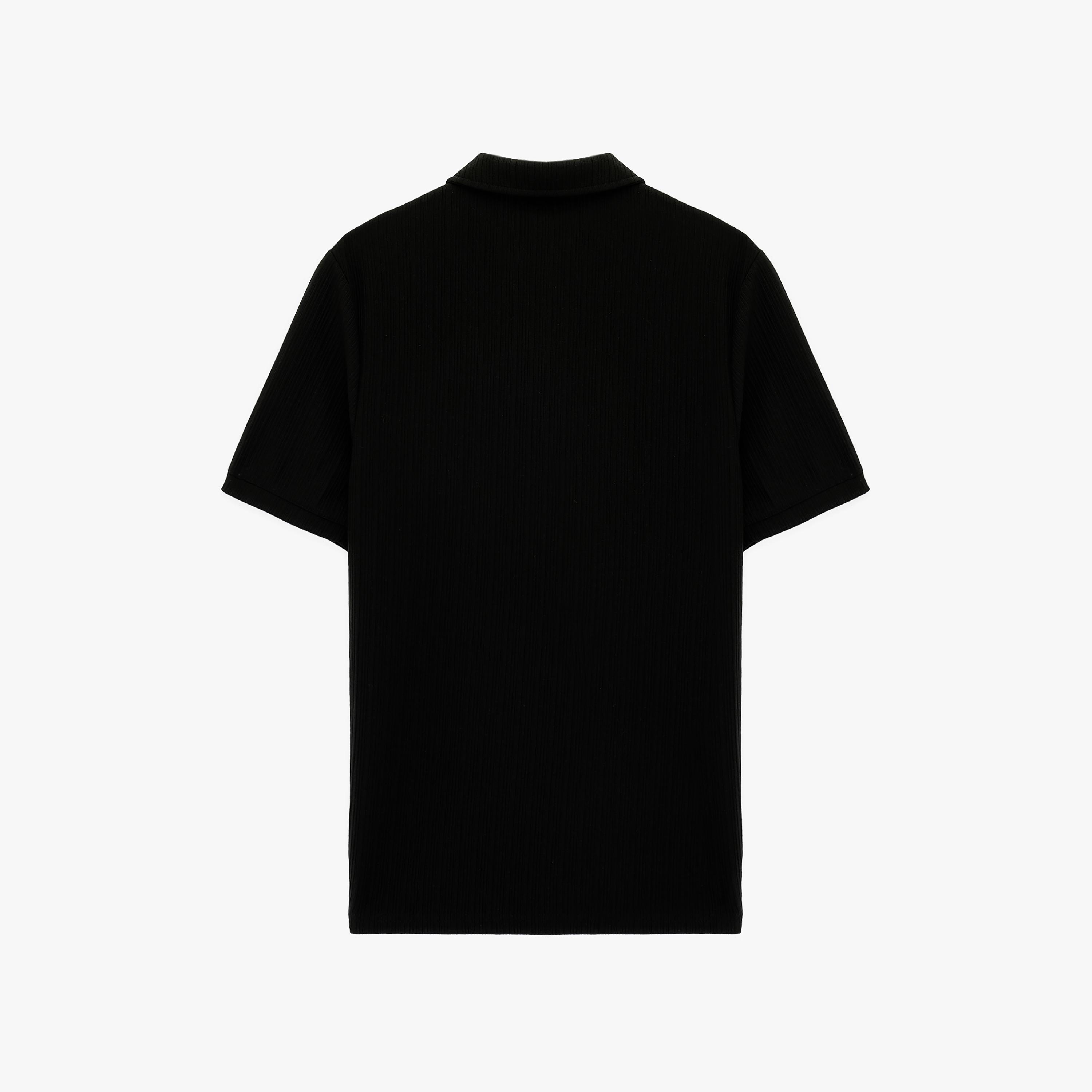 KOTON Plain Collared Short Sleeves Men's Polo T-Shirt-men-clothing-tshirtsandpolos-polos-image-4