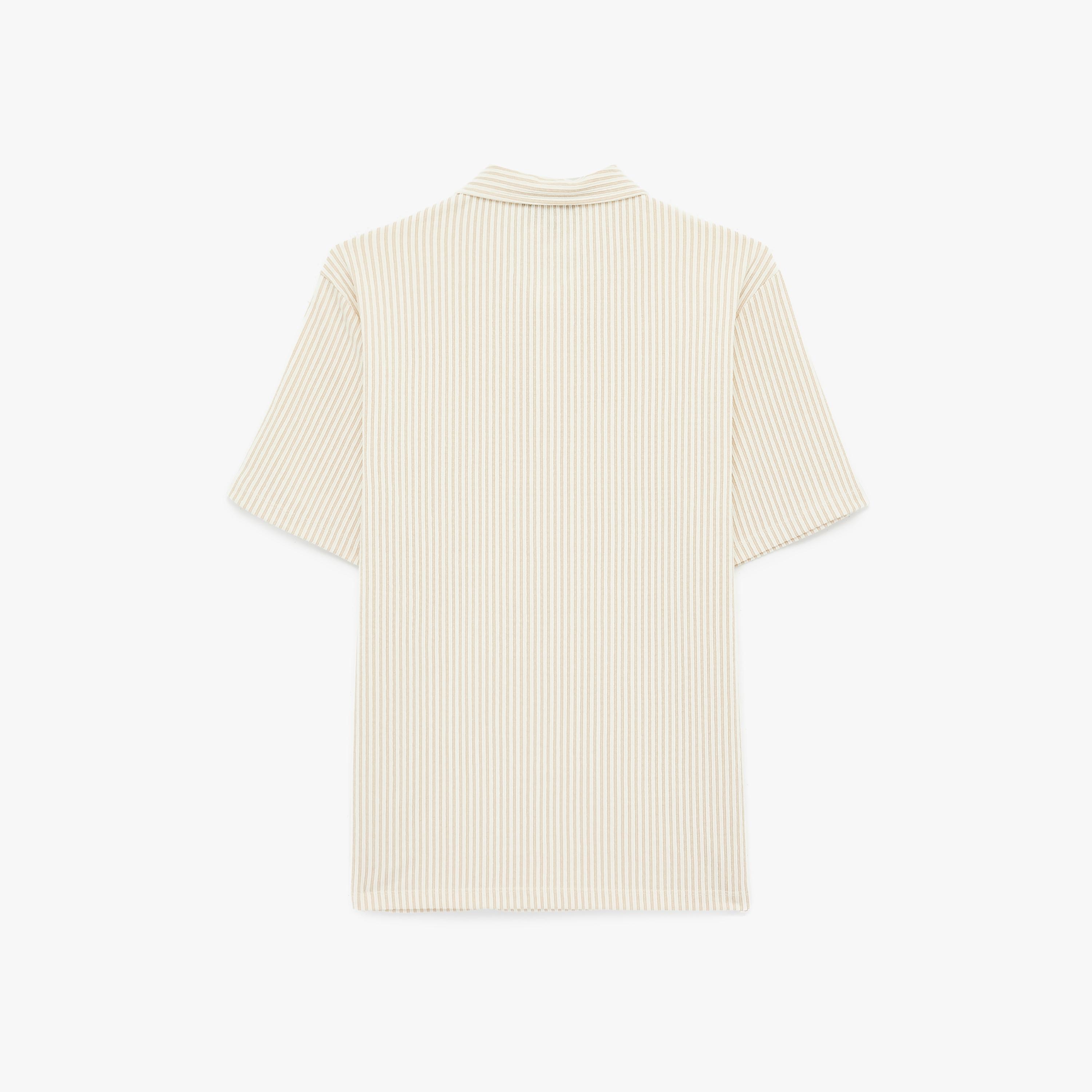 KOTON Striped Collared Short Sleeves Men's Polo T-Shirt-men-clothing-tshirtsandpolos-polos-image-4