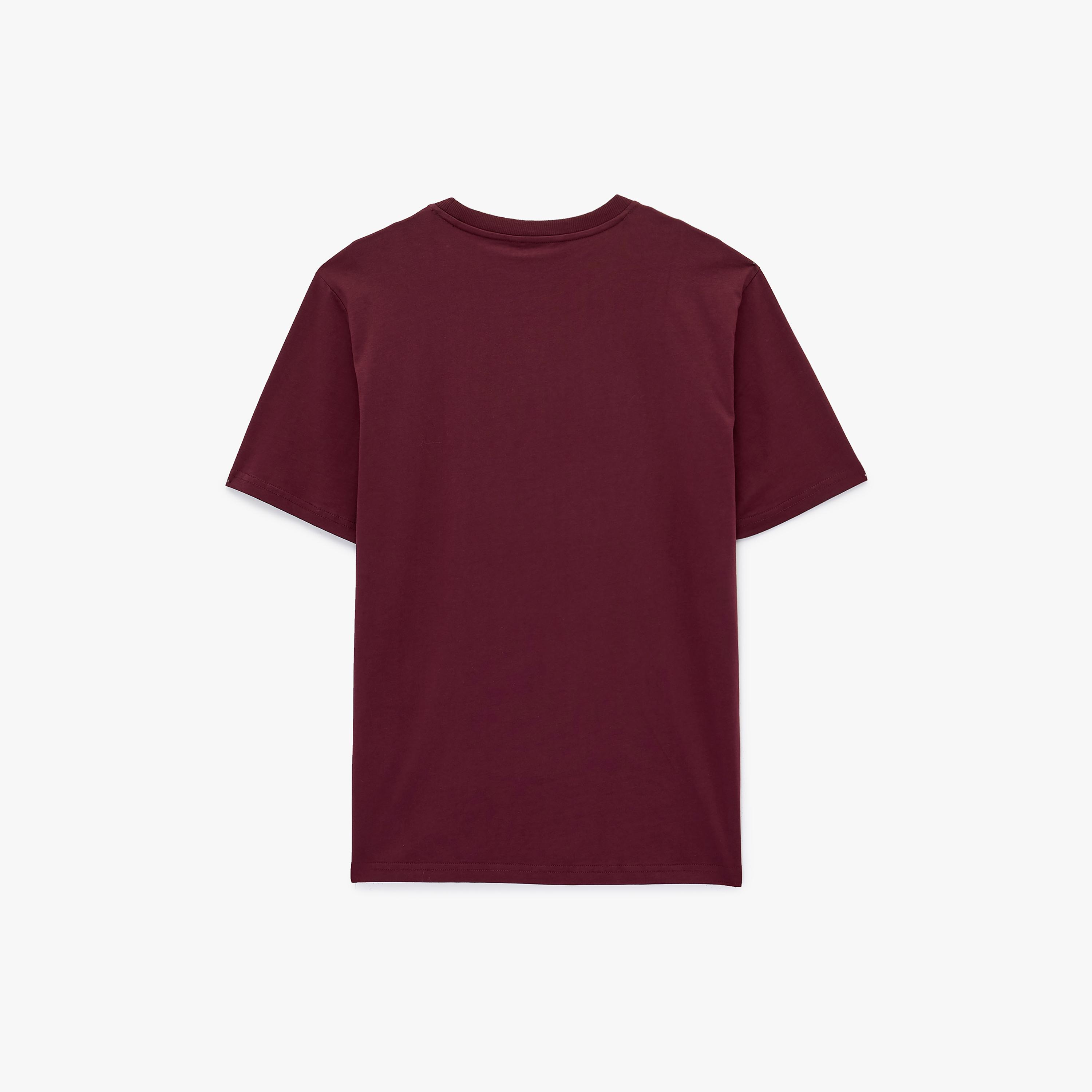 تيشيرت رجالي أكمام قصيرة بياقة مستديرة وطبعة "غرافيك" لصورة فوتوغرافية من كوتون-men-clothing-tshirtsandpolos-tshirts-image-4