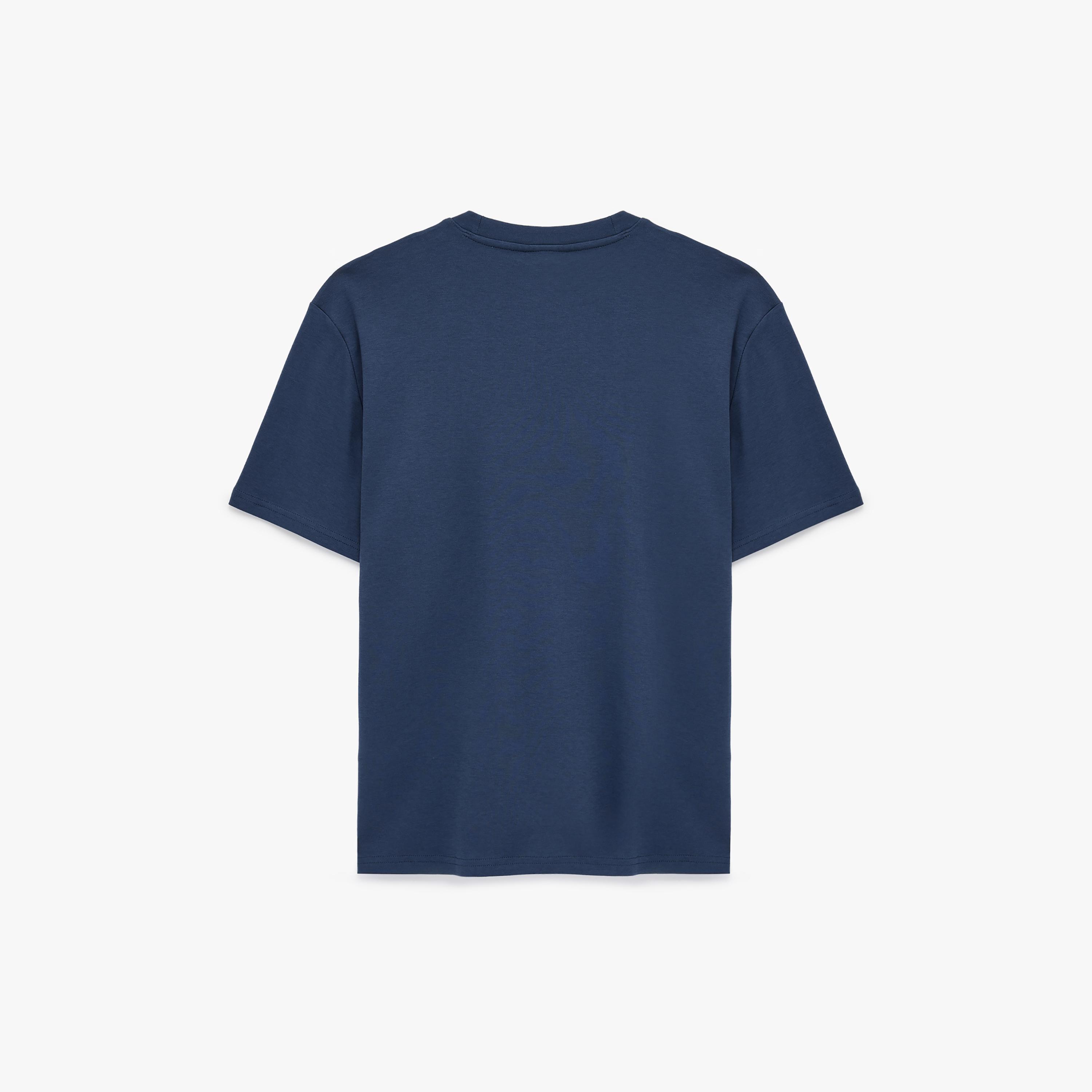 تيشيرت رجالي أكمام قصيرة بياقة مستديرة وطبعة "غرافيك" لمنظر طبيعي من كوتون-men-clothing-tshirtsandpolos-tshirts-image-4