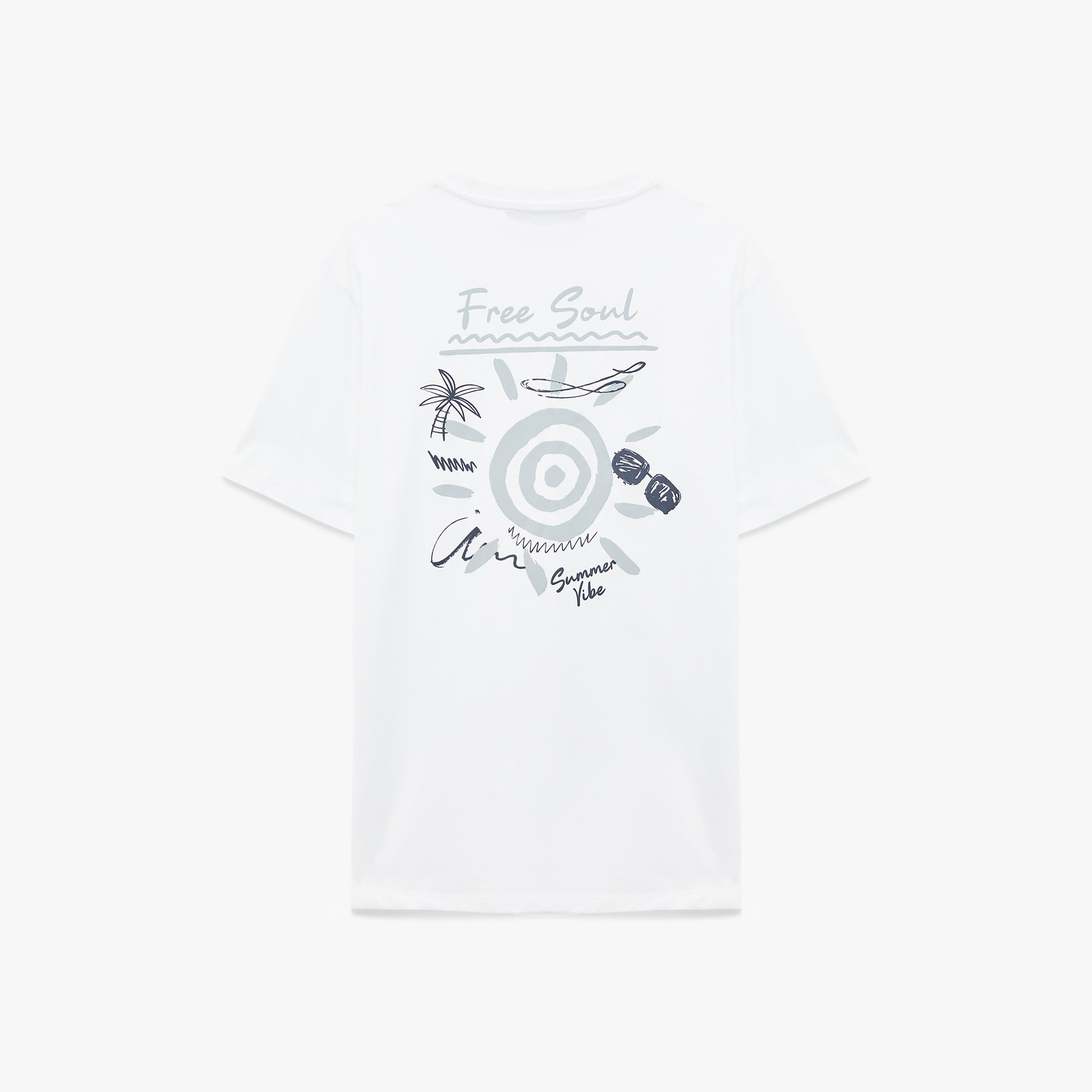 KOTON Graphic Print Crew Neck Short Sleeves Men's T-Shirt-men-clothing-tshirtsandpolos-tshirts-image-5