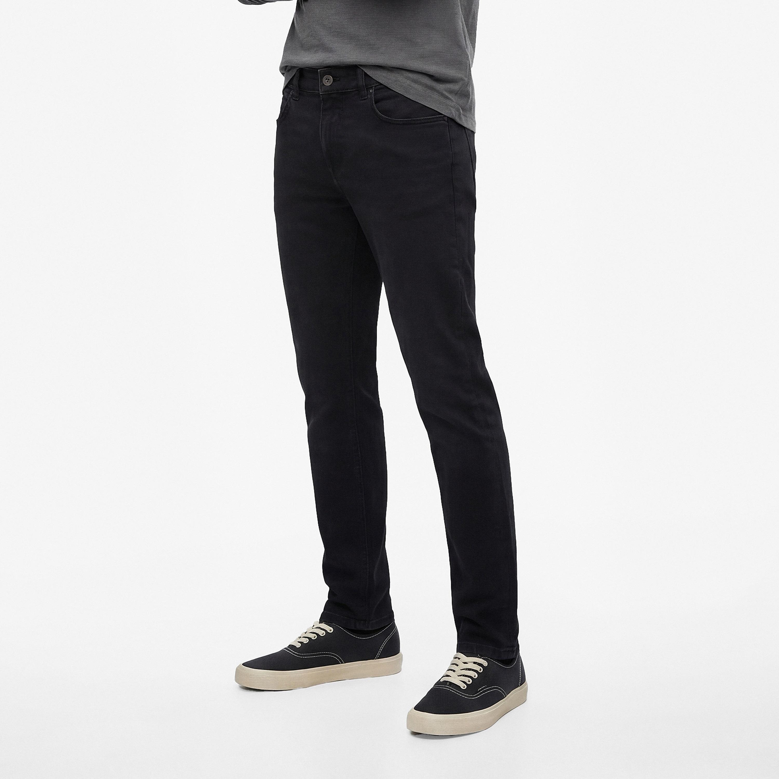 KOTON Slim Fit Plain Mid-Rise Men's Jeans-men-clothing-bottoms-jeans-image-1