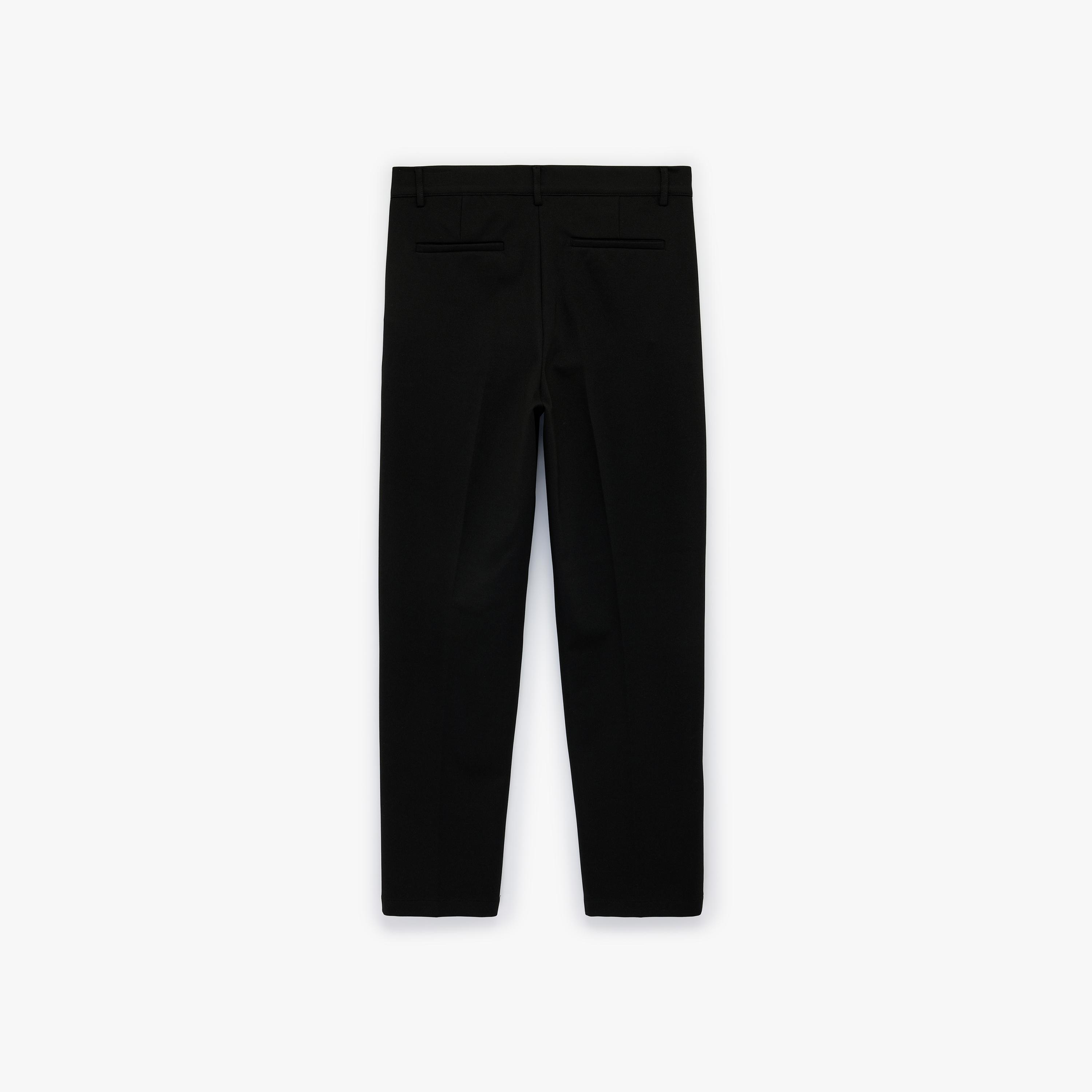 KOTON Slim Fit Mid-Rise Hook and Bar Men's Trousers-men-clothing-bottoms-trousersandchinos-trousers-image-5