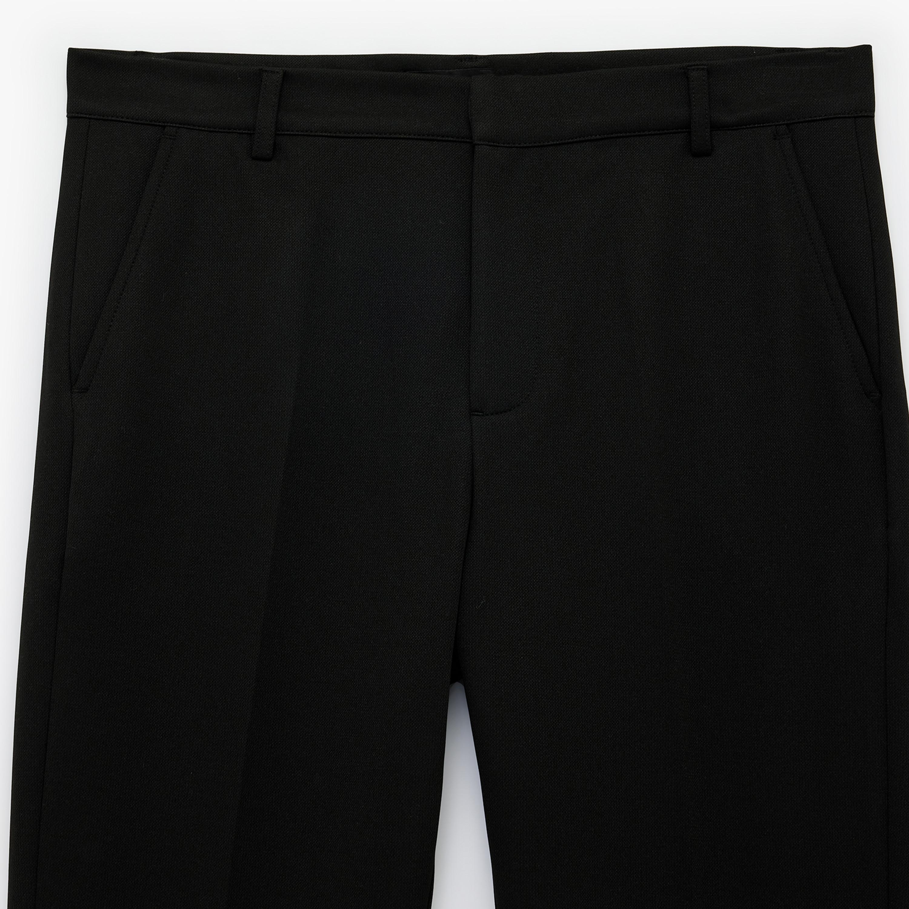 KOTON Slim Fit Mid-Rise Hook and Bar Men's Trousers-men-clothing-bottoms-trousersandchinos-trousers-image-6