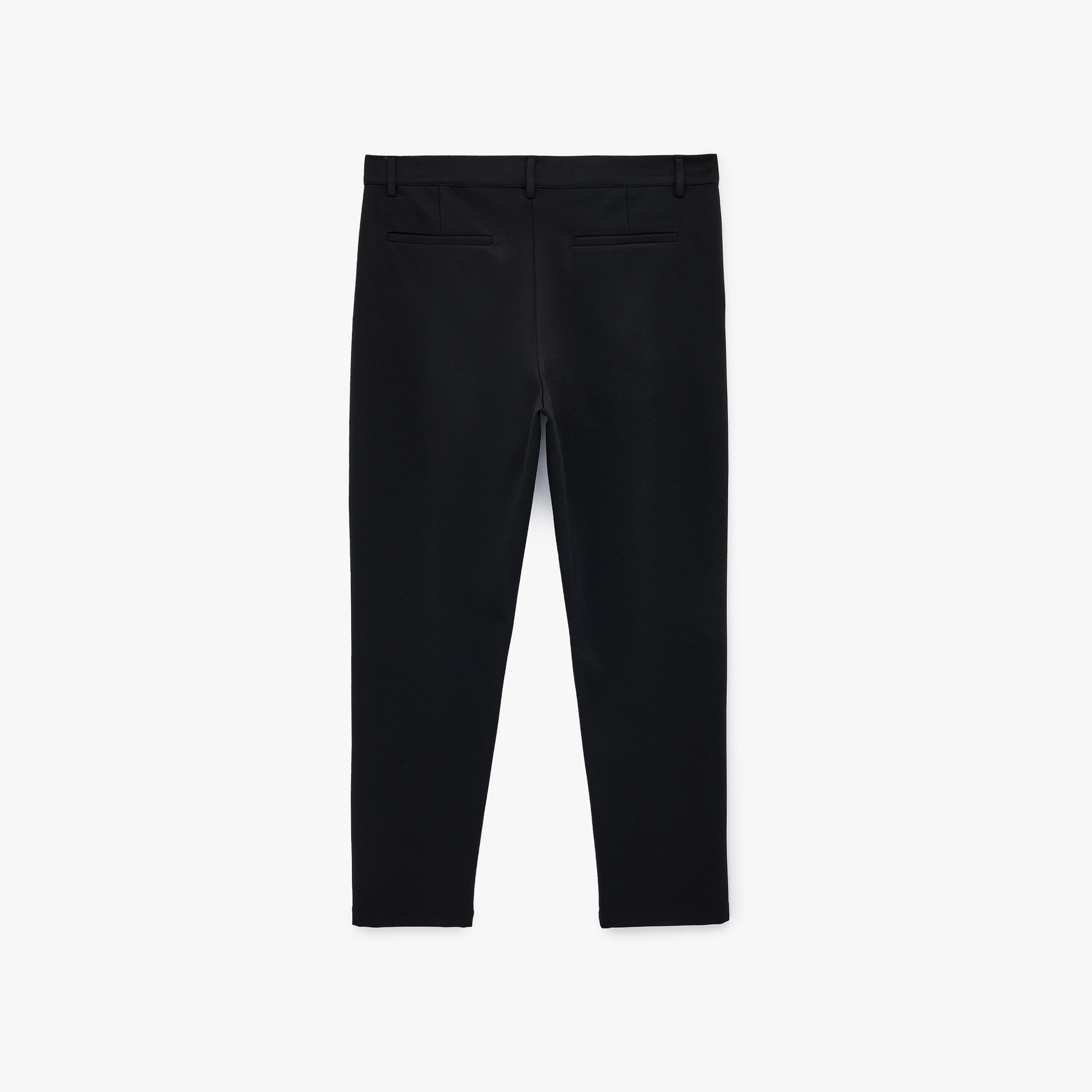 KOTON Slim Fit Mid-Rise Hook and Bar Men's Trousers-men-clothing-bottoms-trousersandchinos-trousers-image-5