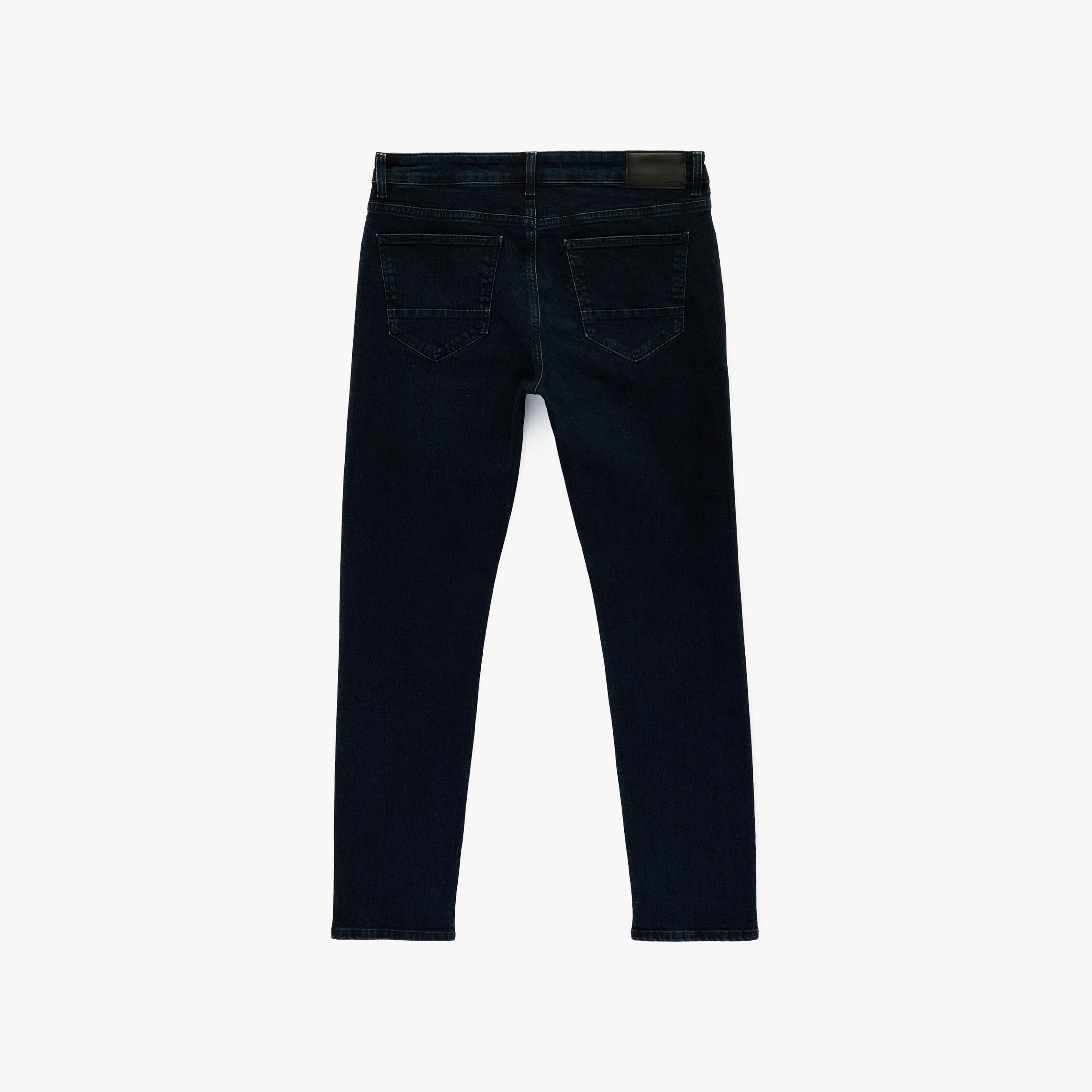 KOTON Slim Fit Plain Mid-Rise Men's Jeans-men-clothing-bottoms-jeans-image-5