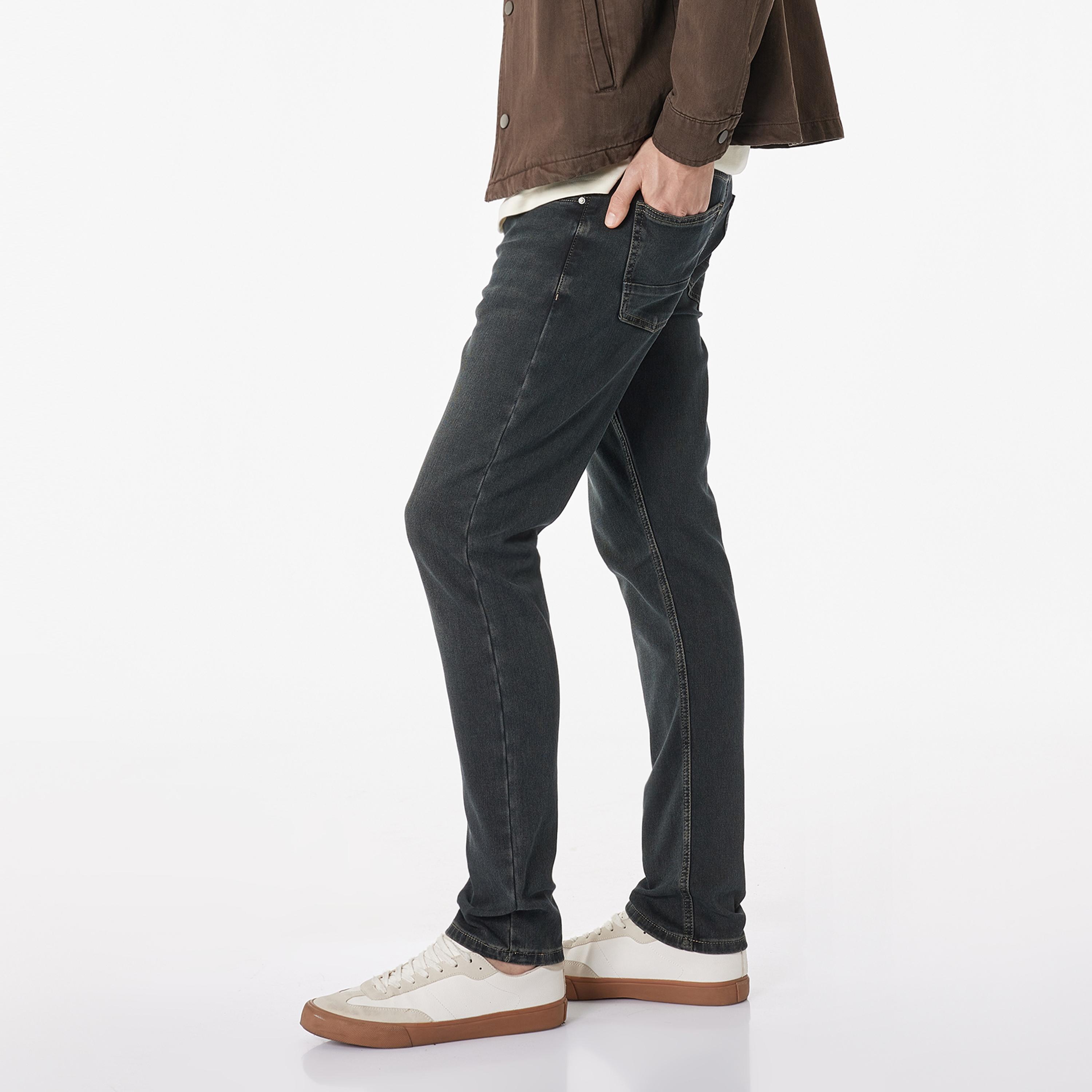KOTON Slim Fit Plain Mid-Rise Men's Jeans-men-clothing-bottoms-jeans-image-4