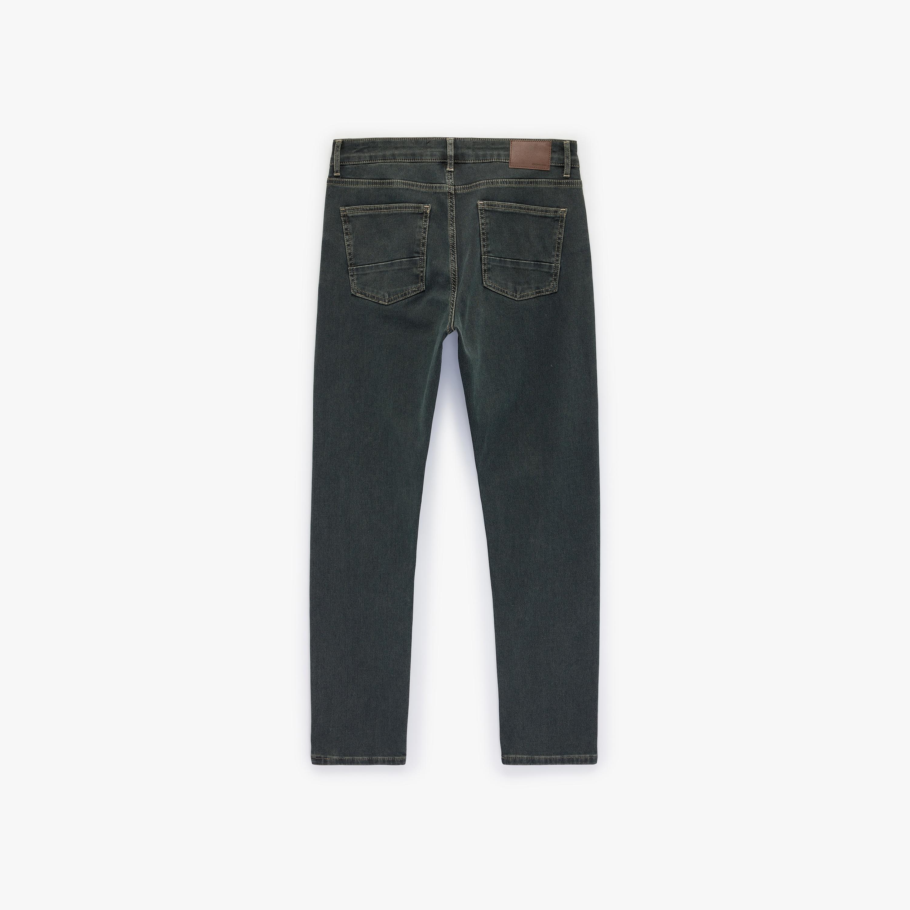 KOTON Slim Fit Plain Mid-Rise Men's Jeans-men-clothing-bottoms-jeans-image-6