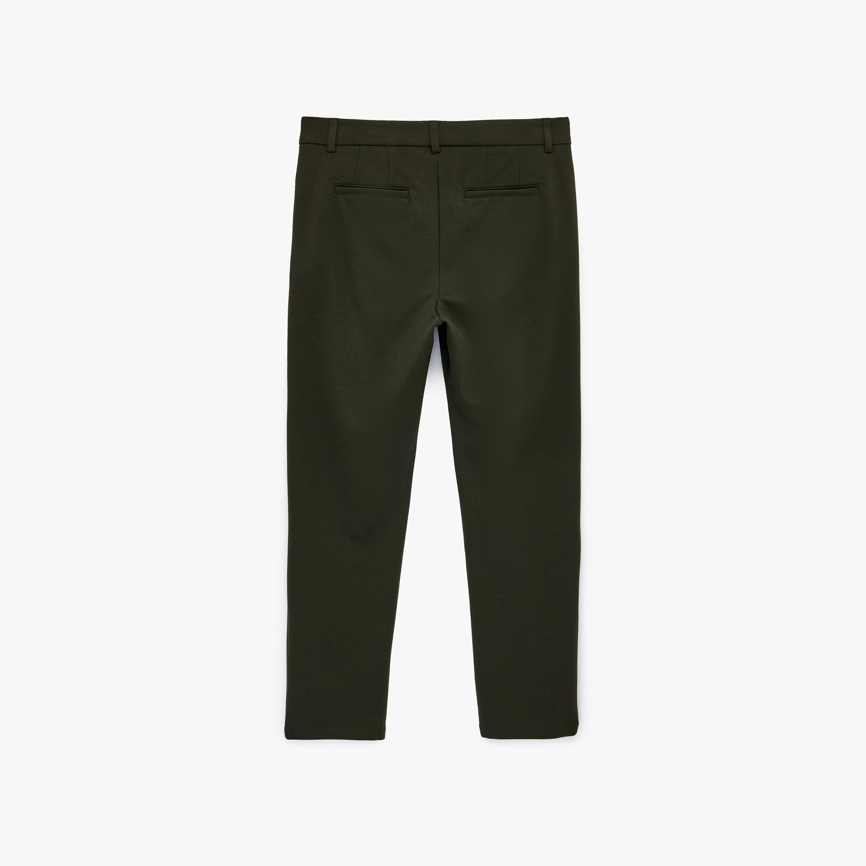 KOTON Regular Fit Mid-Rise Button and Zip Fly Men's Trousers-men-clothing-bottoms-trousersandchinos-trousers-image-5