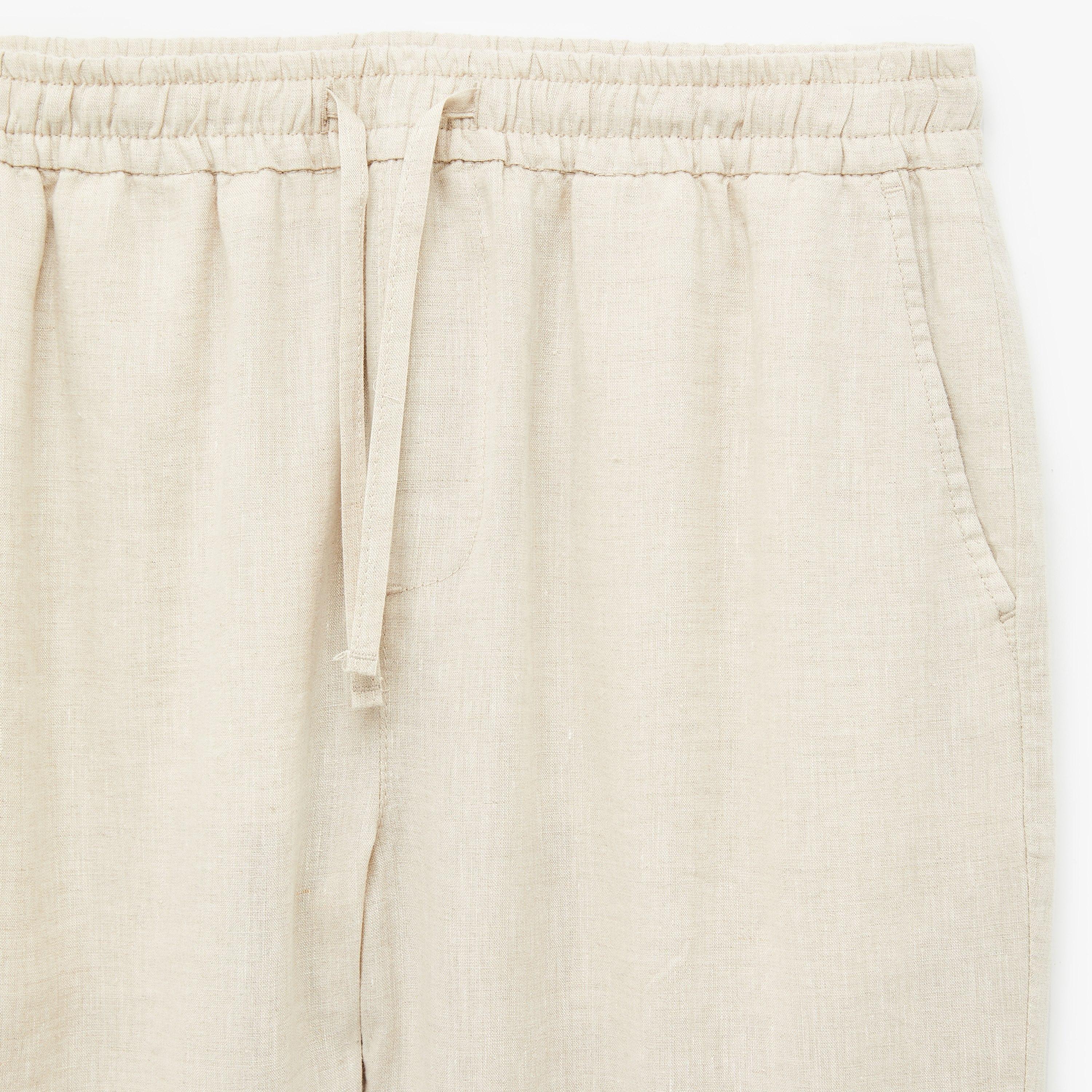 KOTON Regular Fit Mid-Rise Drawstring Waist Men's Trousers-men-clothing-bottoms-trousersandchinos-trousers-image-5