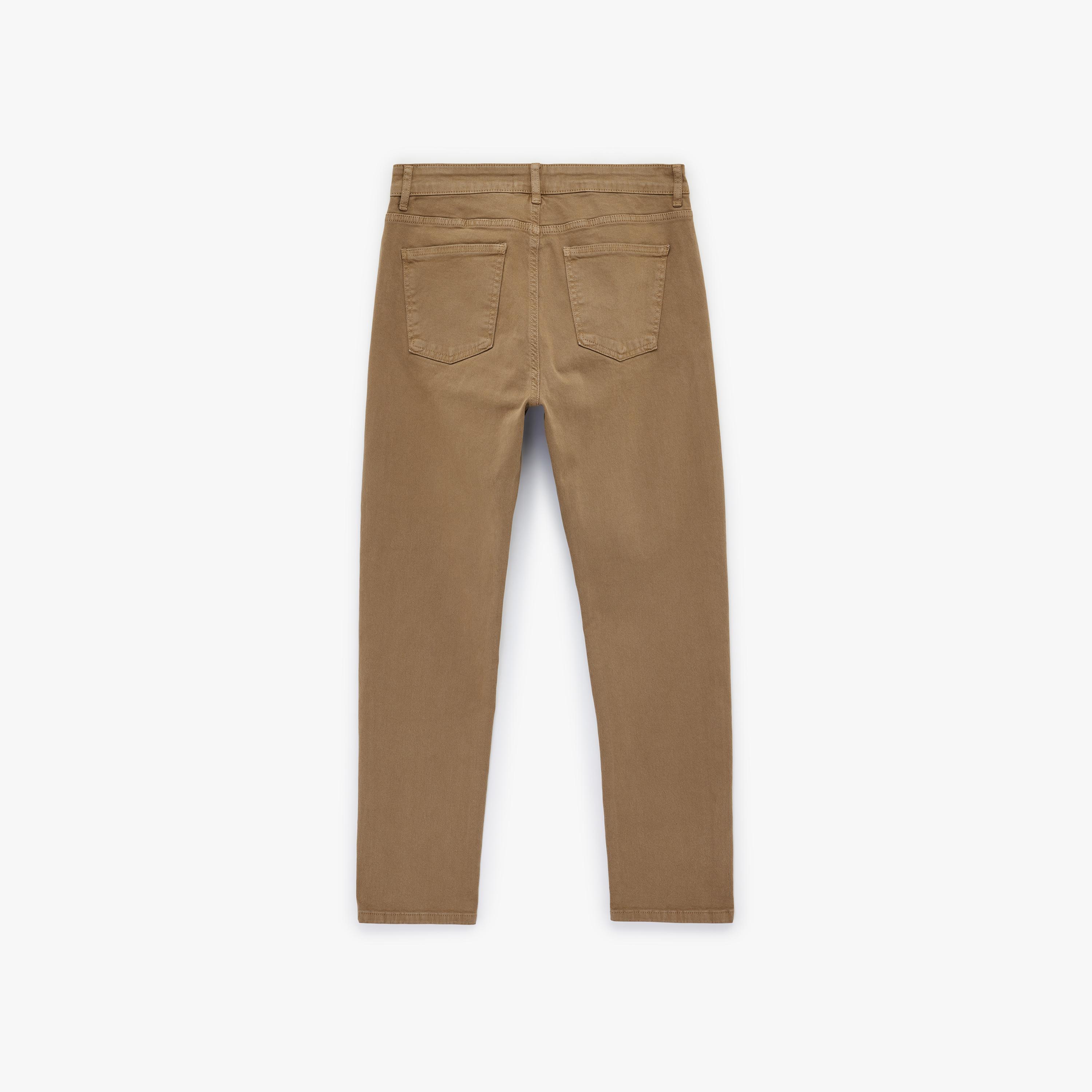 KOTON Regular Fit Plain Mid-Rise Men's Jeans-men-clothing-bottoms-jeans-image-4