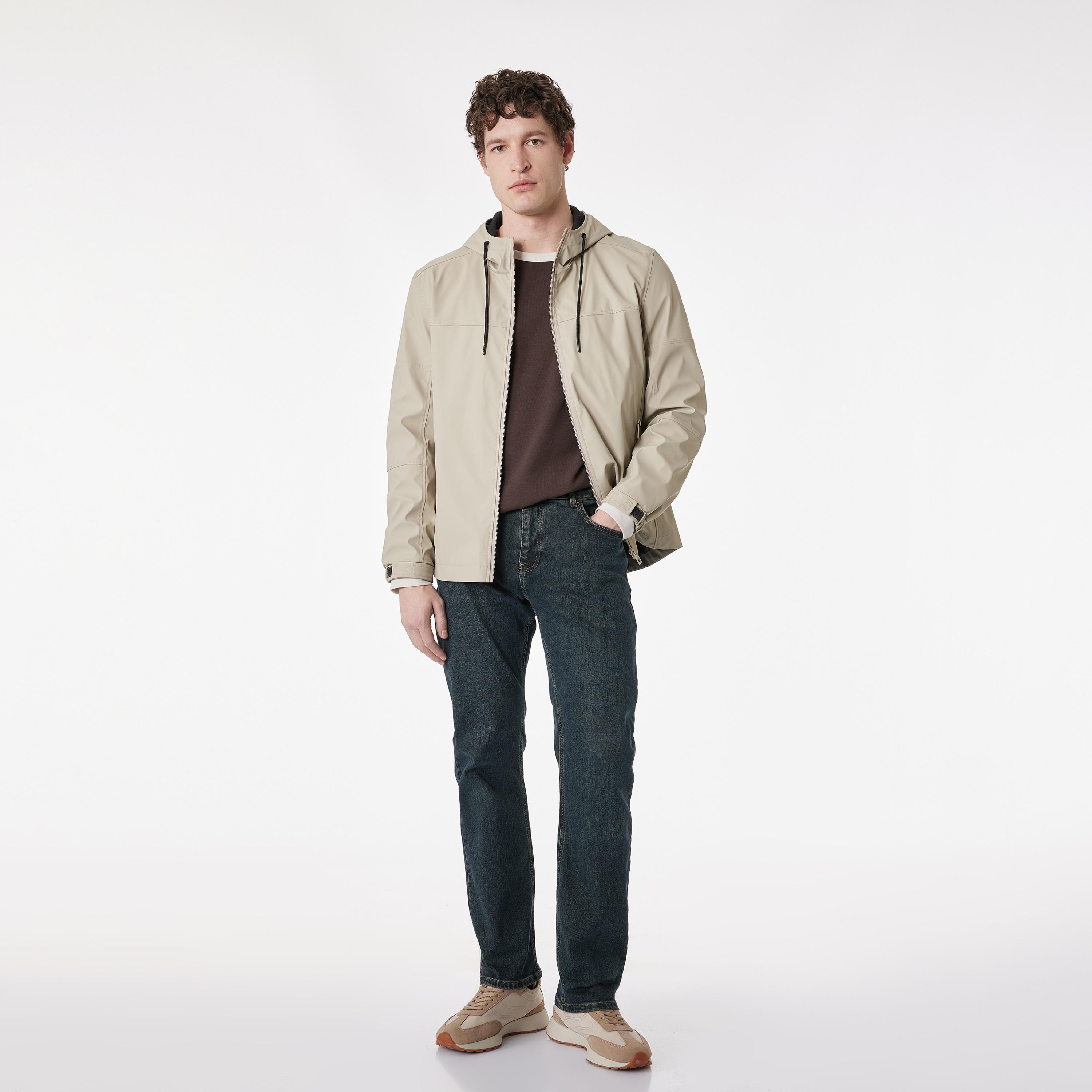 KOTON Straight Fit Plain Mid-Rise Men's Jeans-men-clothing-bottoms-jeans-image-2
