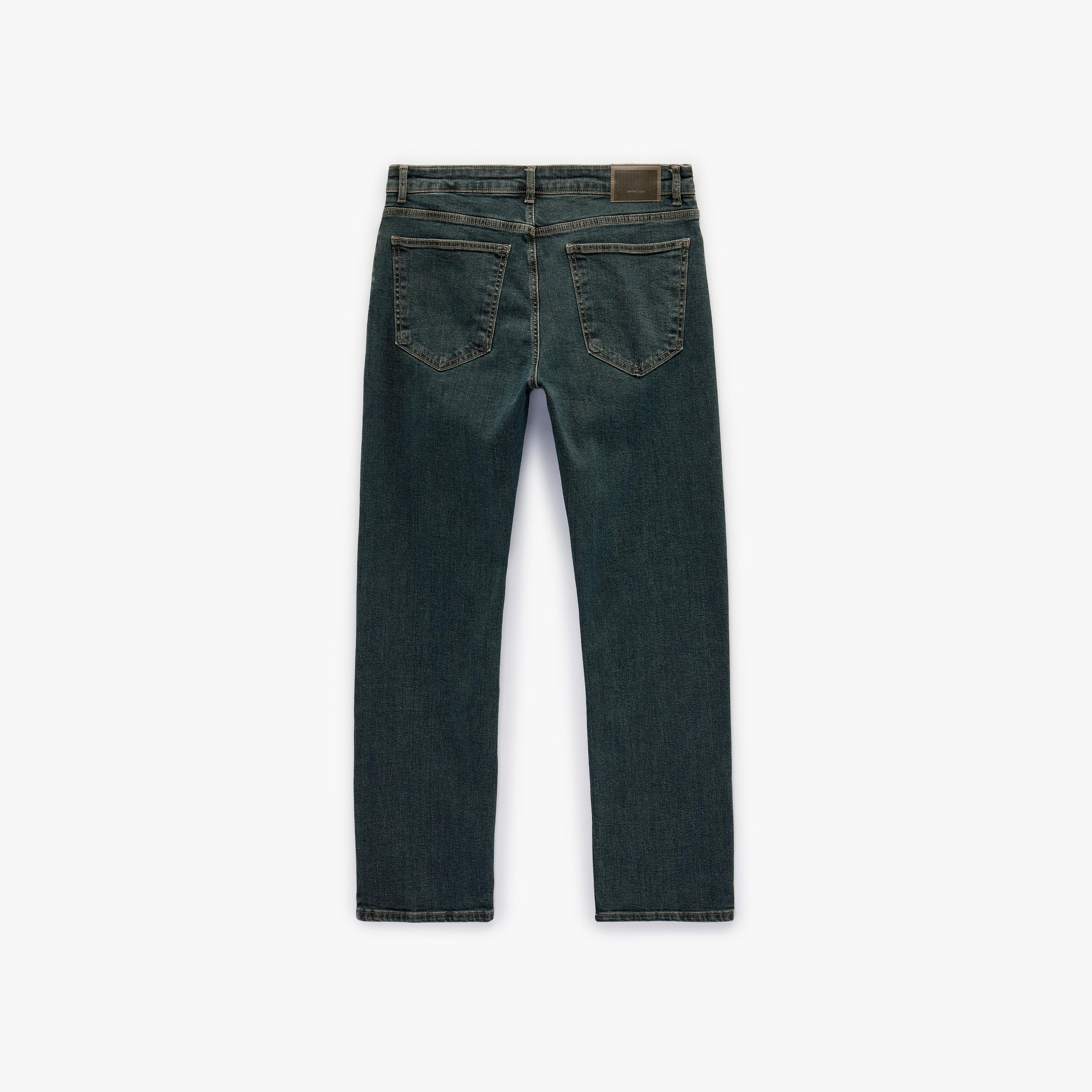 KOTON Straight Fit Plain Mid-Rise Men's Jeans-men-clothing-bottoms-jeans-image-6