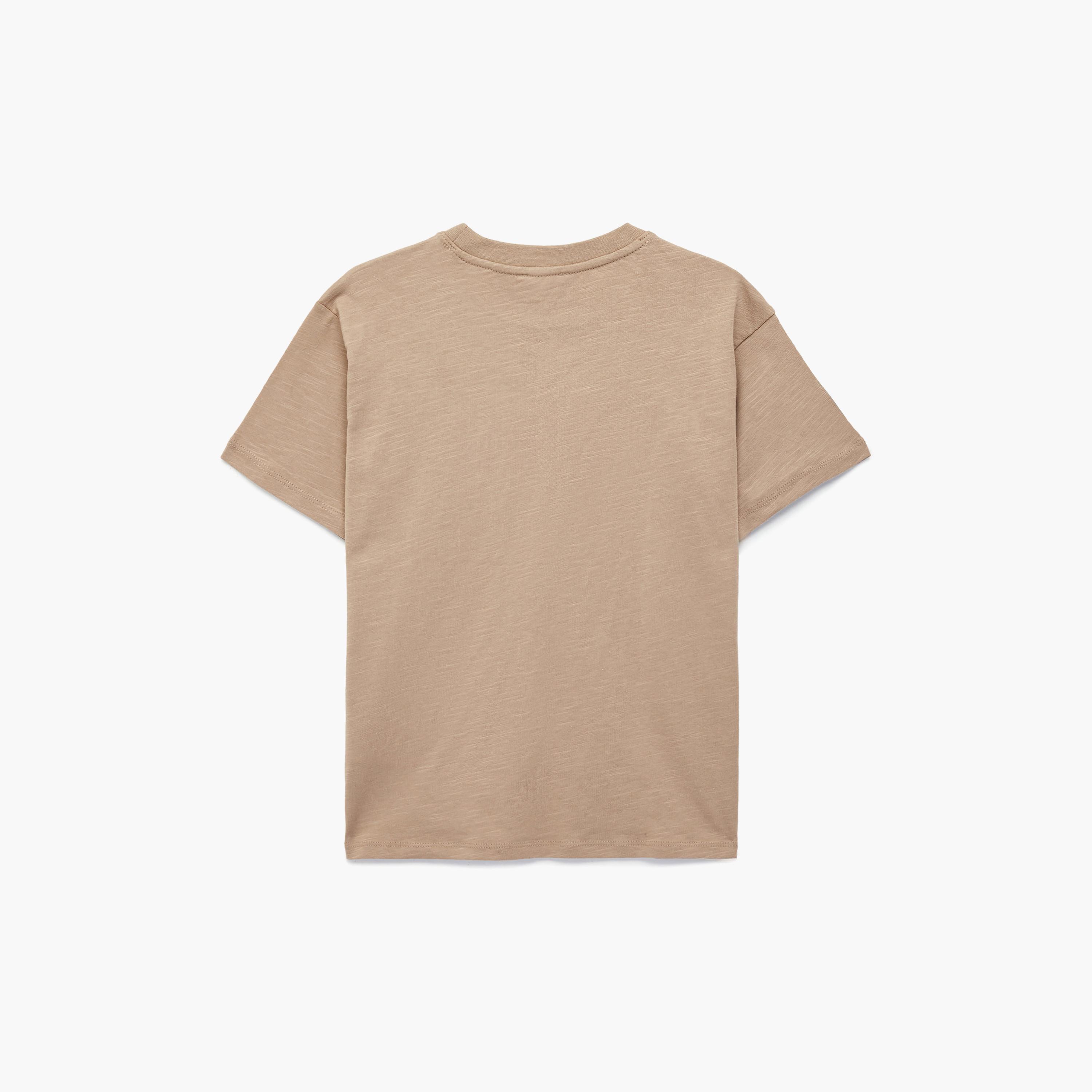 Koton Short Sleeves Dinisaur Printed T-Shirt-boys-clothing-tshirtsandpolos-image-2