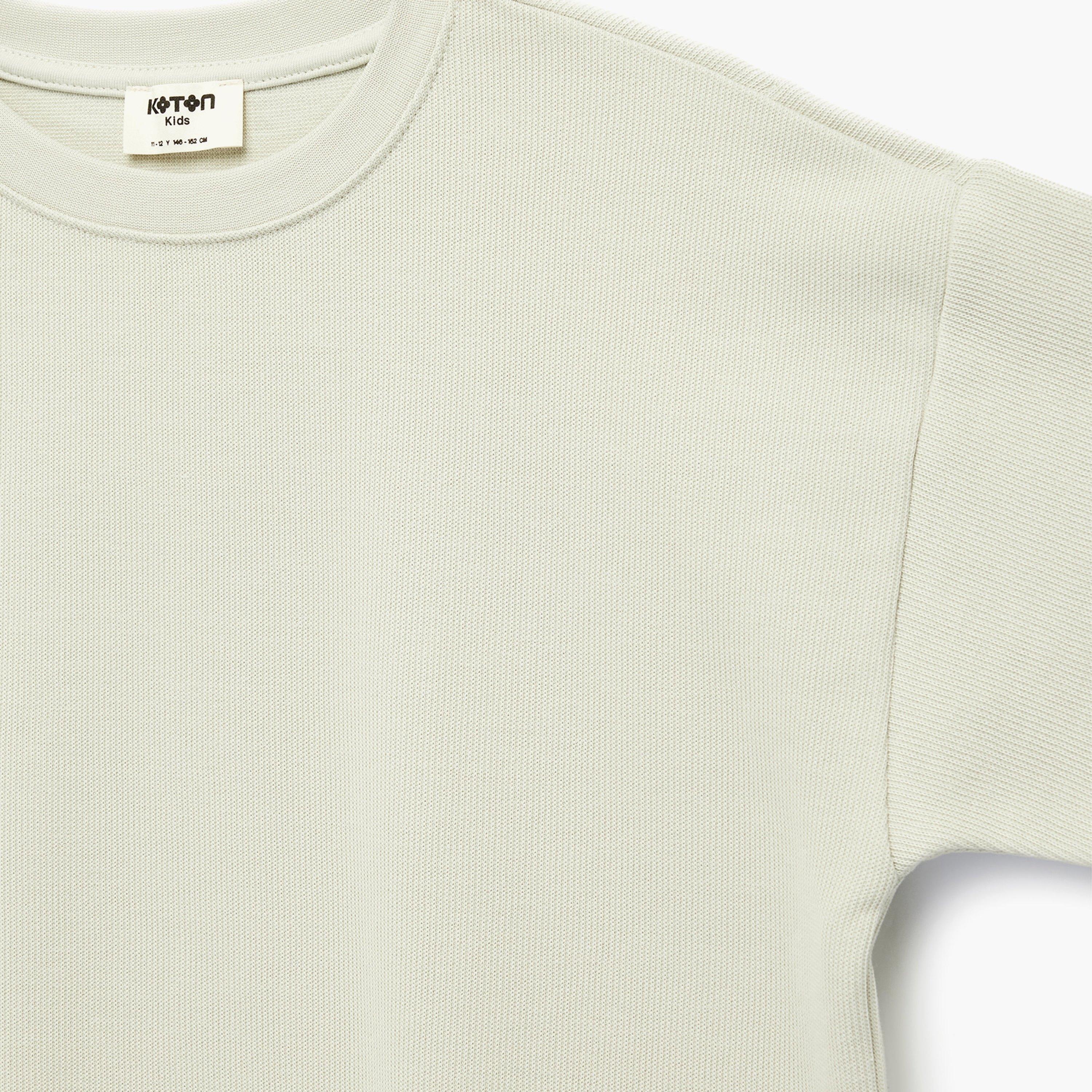 تي شيرت سادة بأكمام قصيرة من كوتون-boys-clothing-tshirtsandpolos-image-3