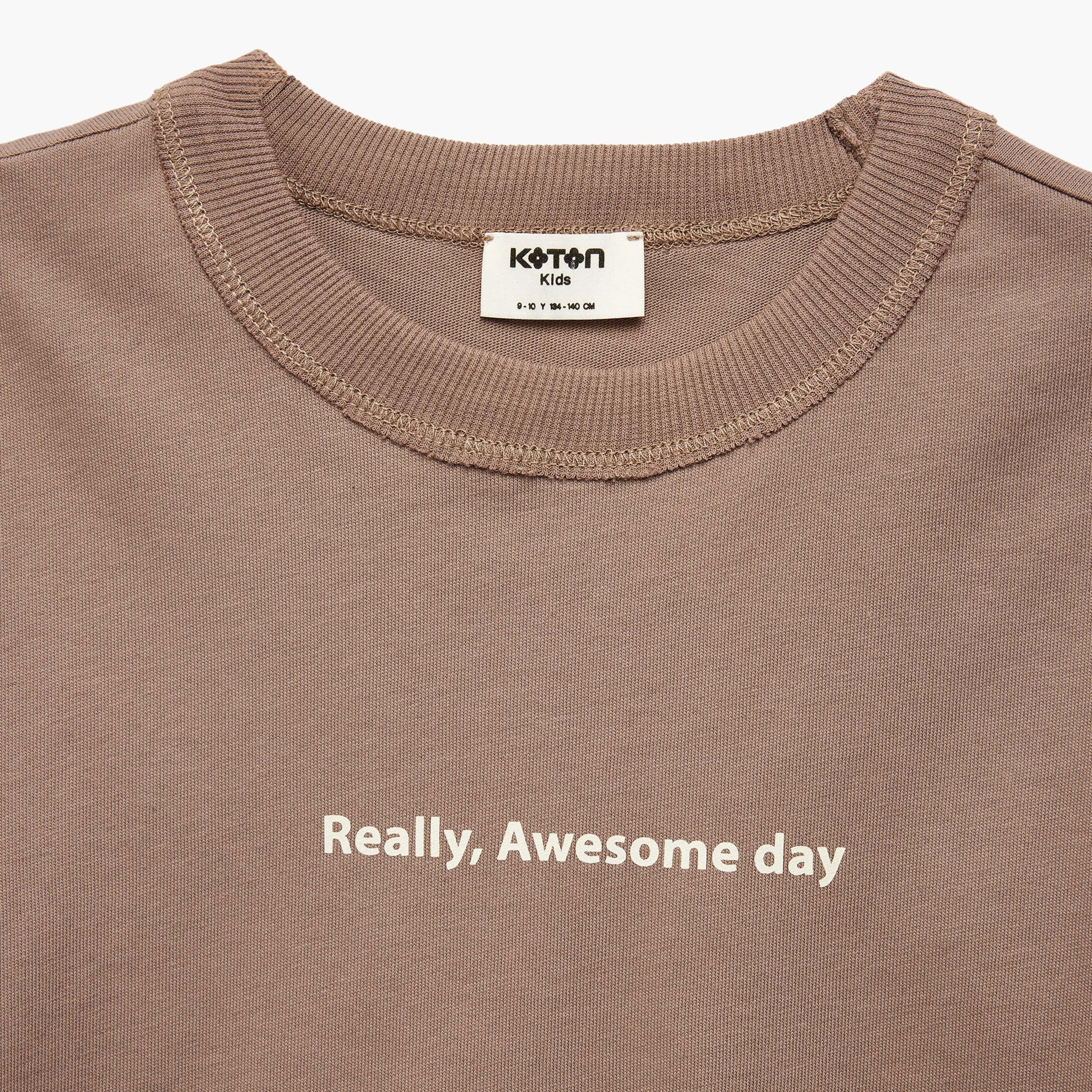 تي شيرت سادة بأكمام قصيرة من كوتون-boys-clothing-tshirtsandpolos-image-3