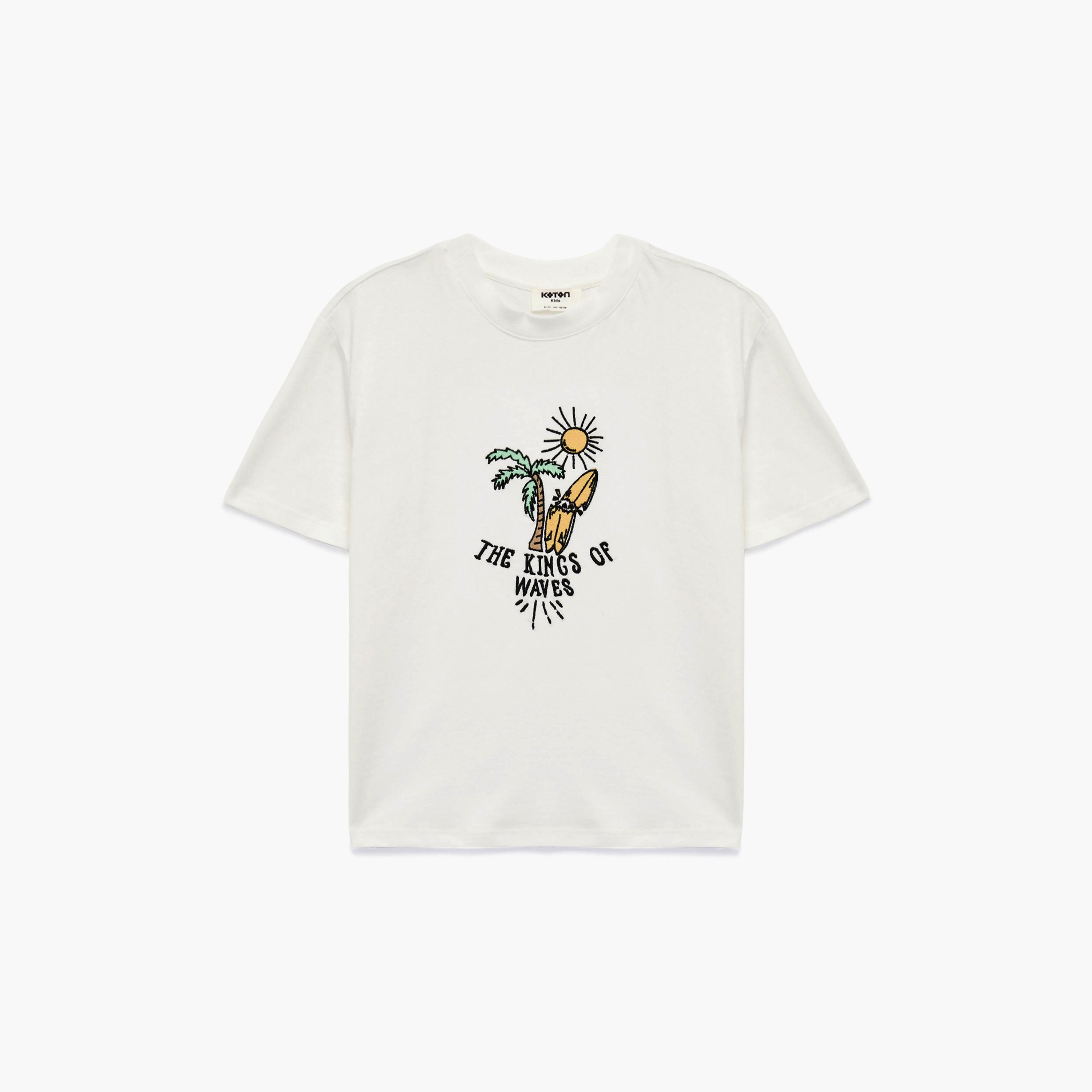 Koton Short Sleeves Printed T-Shirt-boys-clothing-tshirtsandpolos-image-1