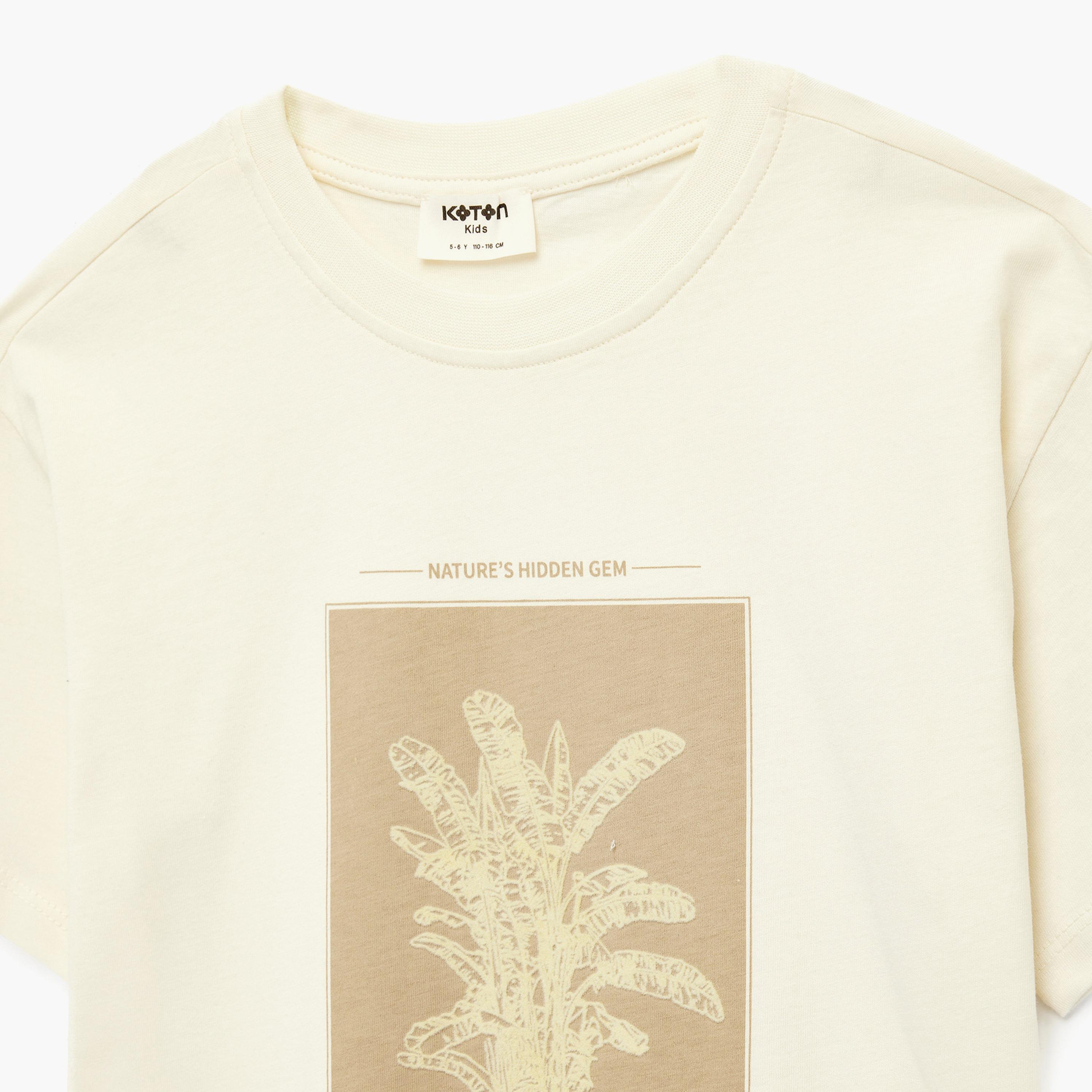 Koton Short Sleeves Printed T-Shirt-boys-clothing-tshirtsandpolos-image-3