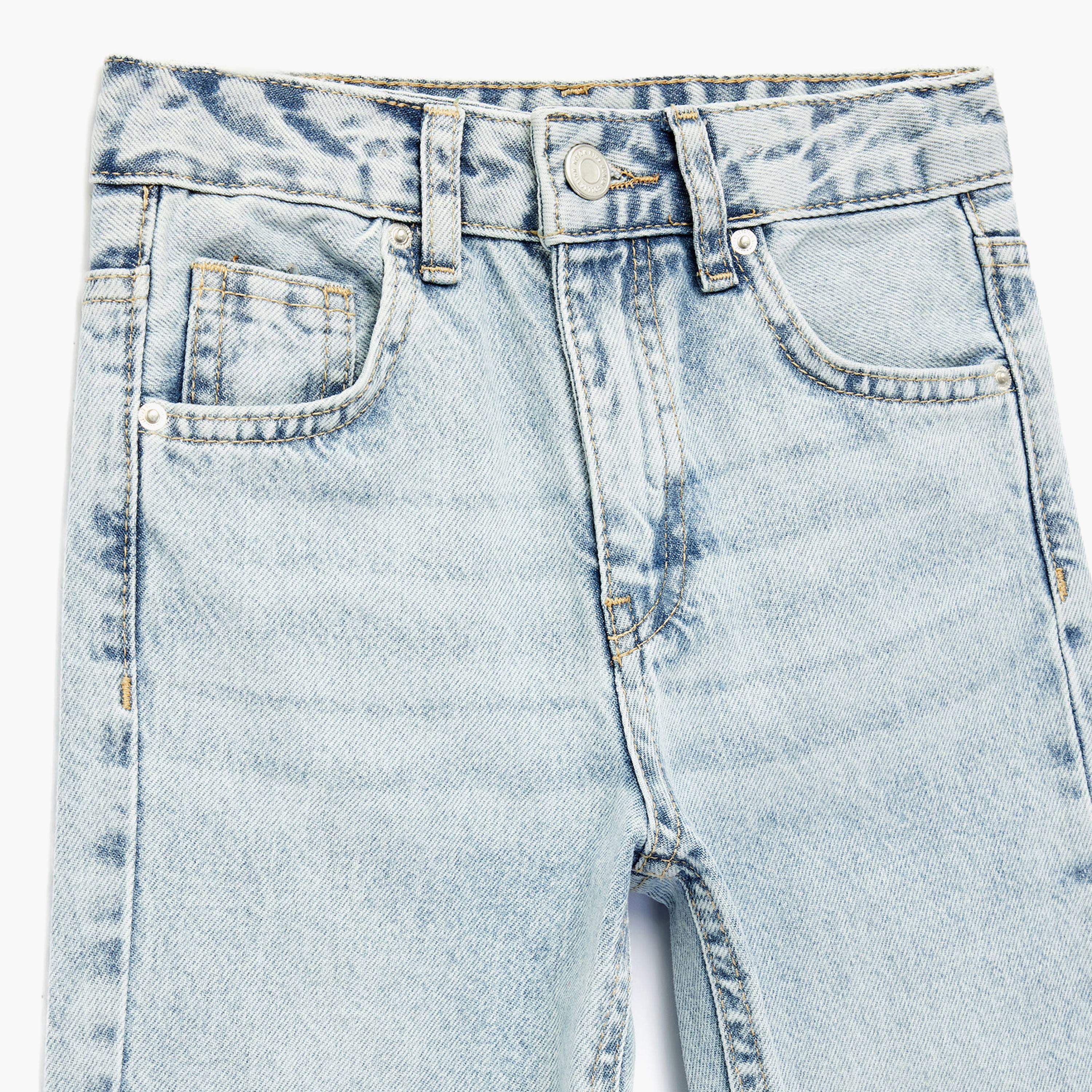 Koton Adjustable Elastic Waist Jeans-boys-clothing-bottoms-jeans-image-3