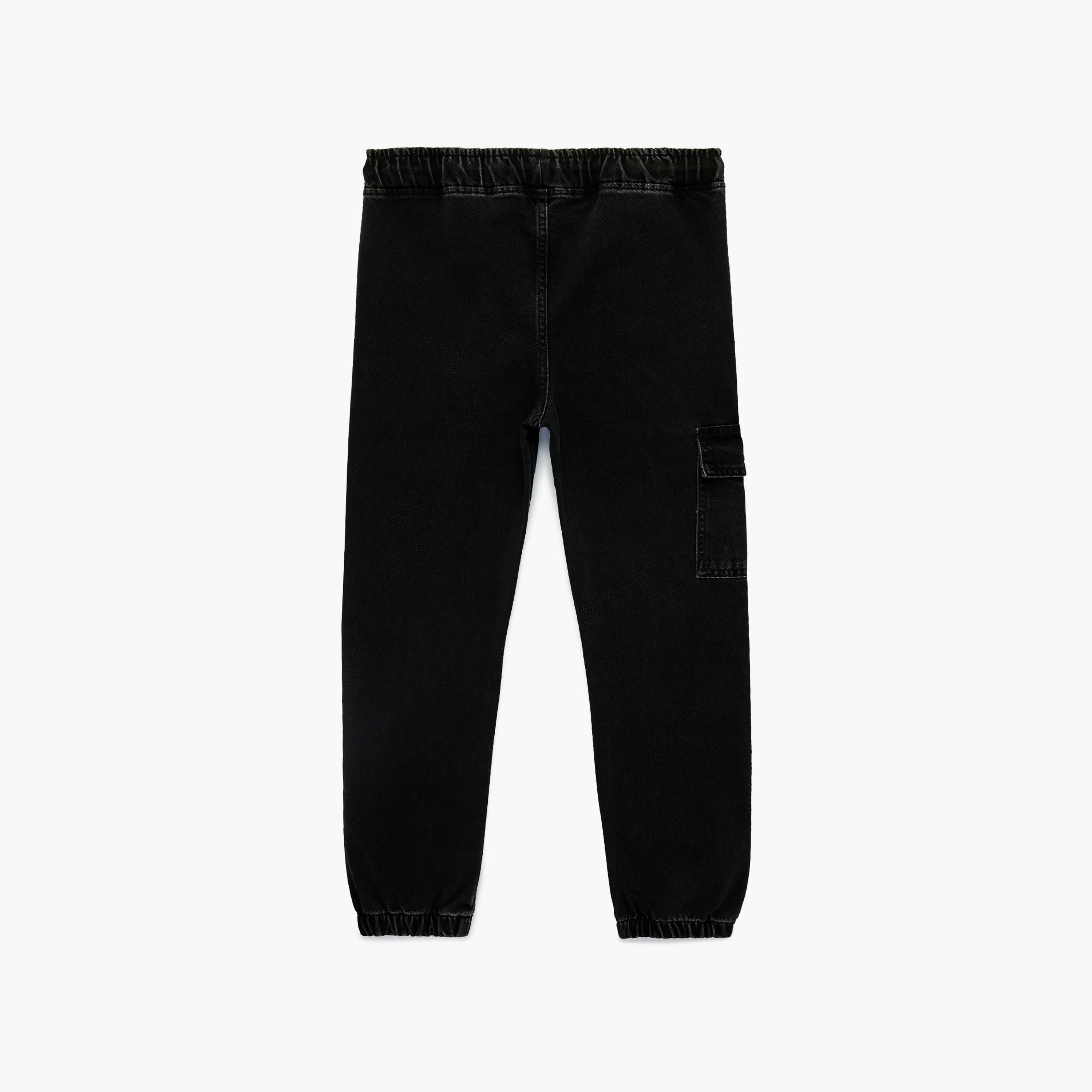 Koton Cargo Pocket Cotton Joggers-boys-clothing-bottoms-joggersandtrackpants-image-2