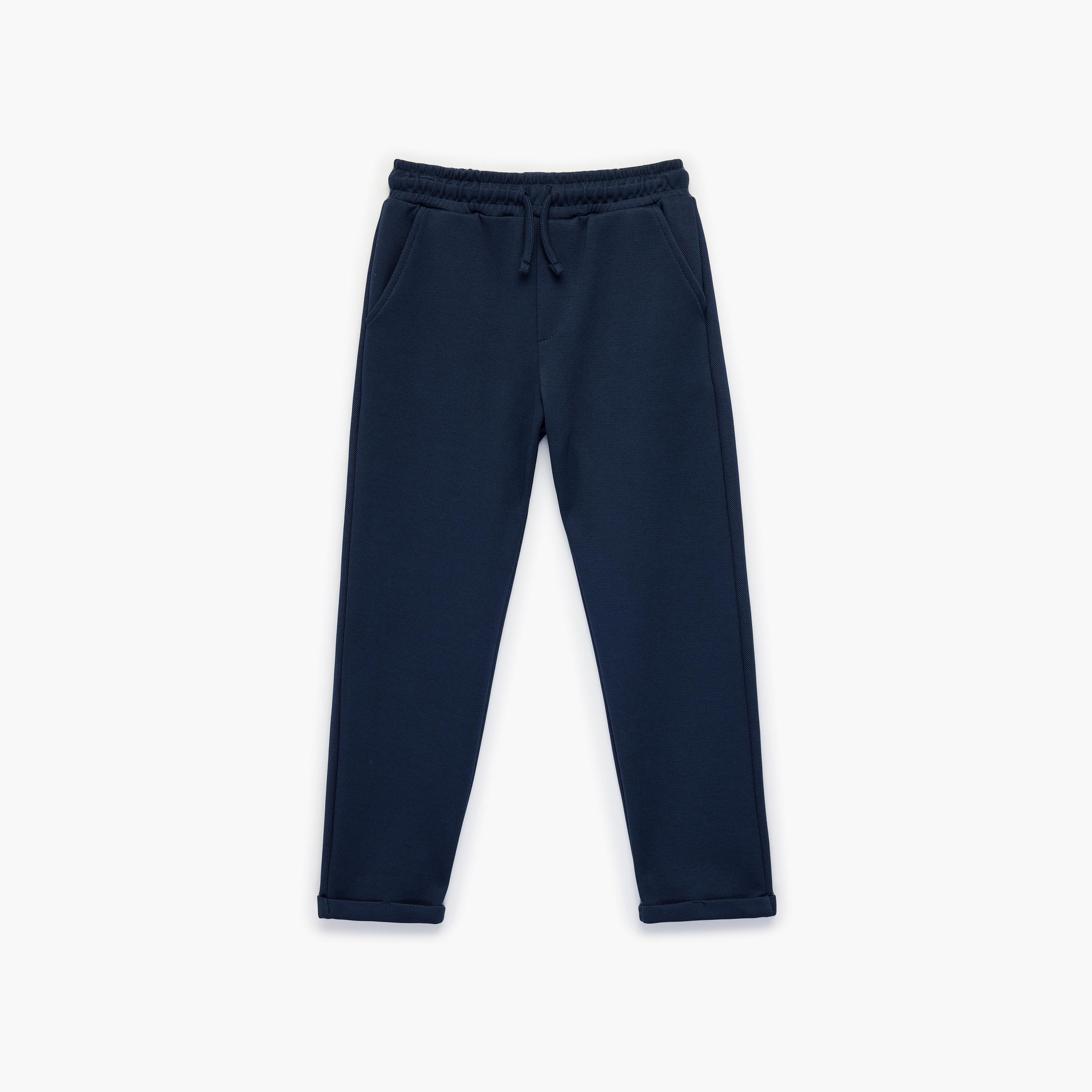 Koton Drawstring Elastic Waist Sweatpants-boys-clothing-bottoms-joggersandtrackpants-image-1