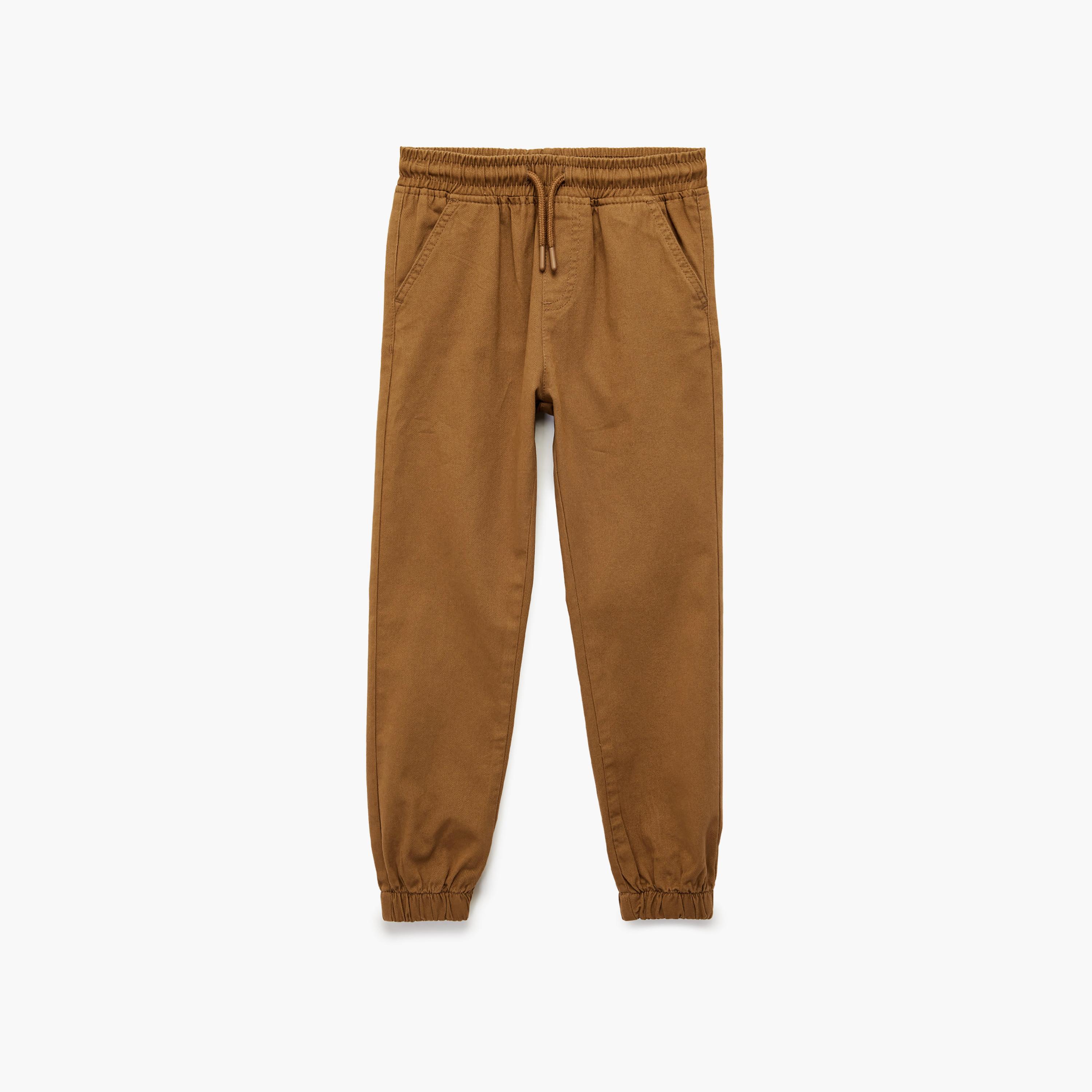 Koton Drawstring Pocketed Jogger Trousers-boys-clothing-bottoms-joggersandtrackpants-image-1