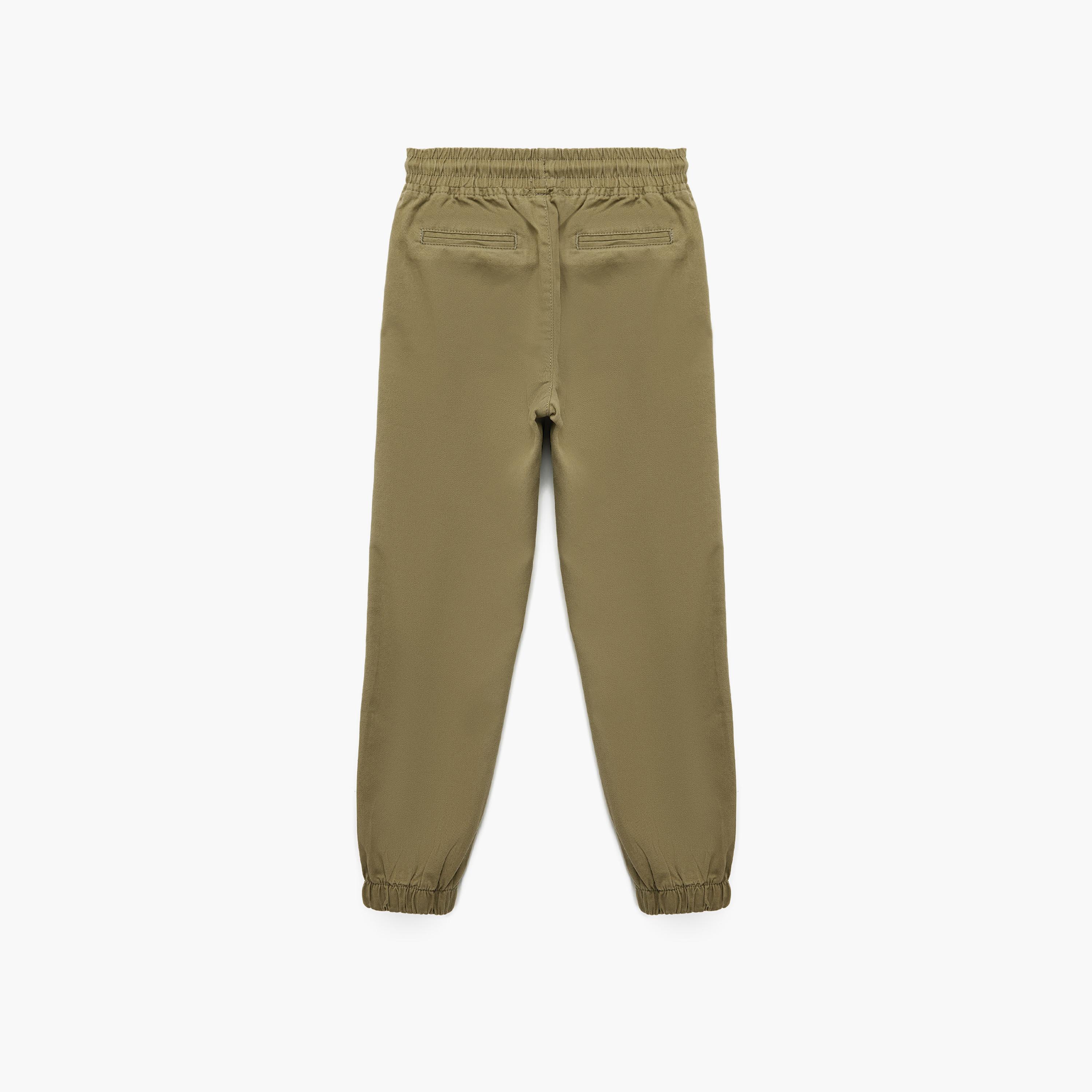 Koton Drawstring Pocketed Jogger Trousers-boys-clothing-bottoms-joggersandtrackpants-image-2