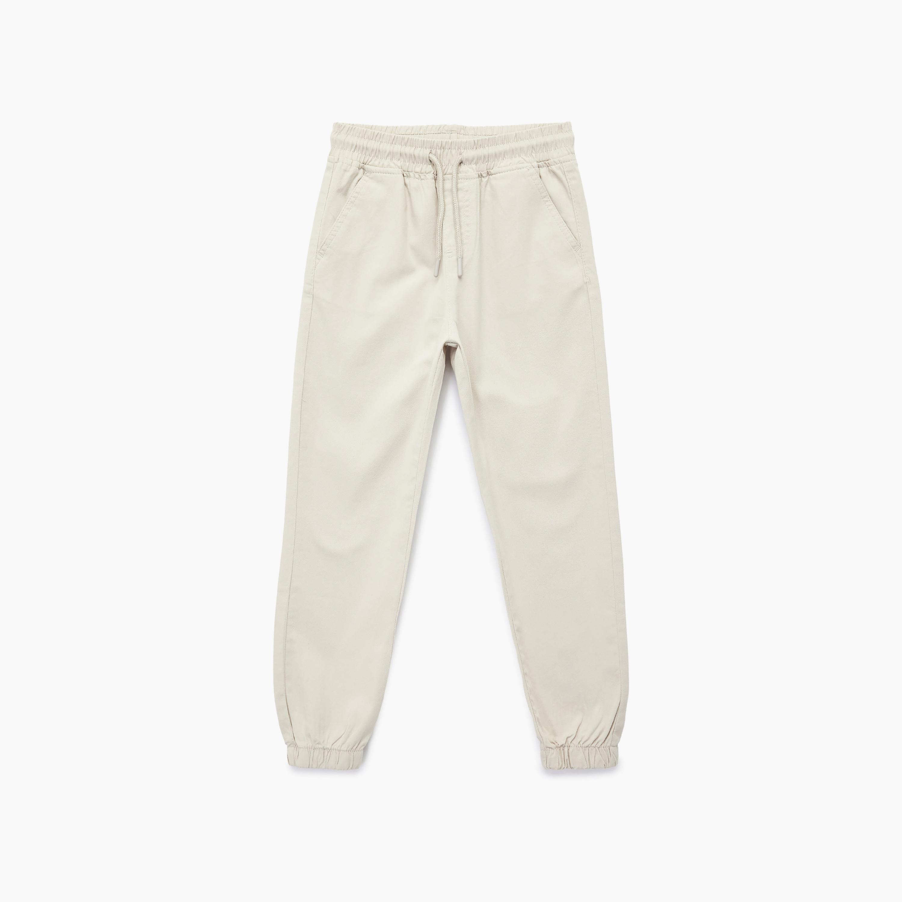 Koton Drawstring Pocketed Jogger Trousers-boys-clothing-bottoms-joggersandtrackpants-image-1