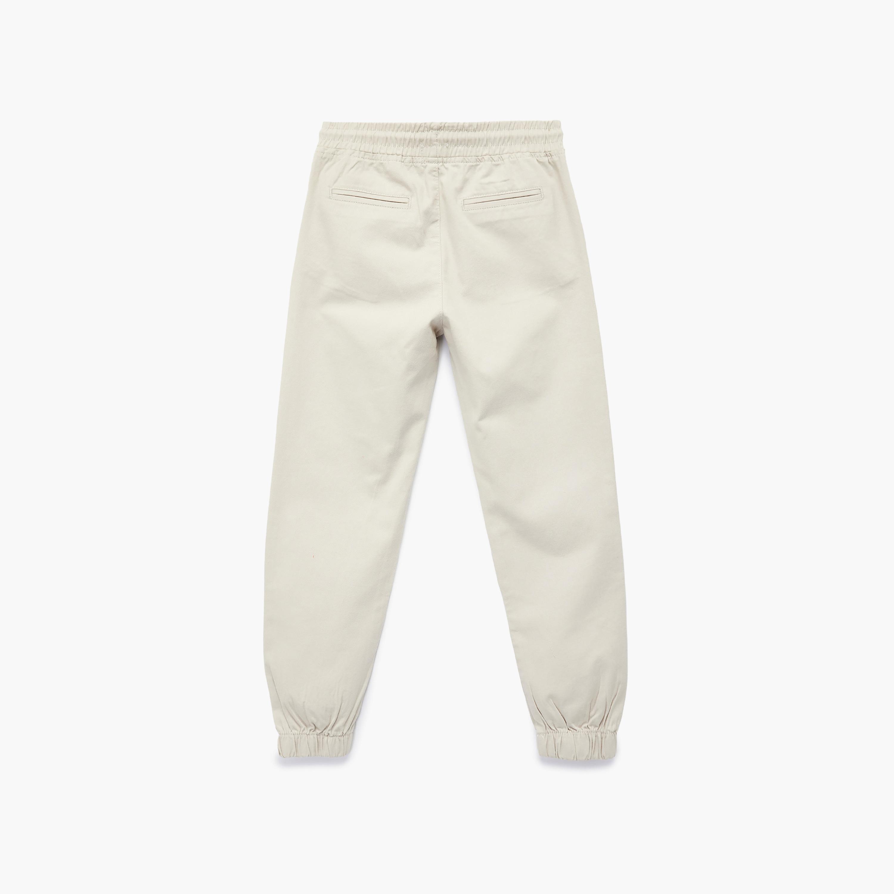 Koton Drawstring Pocketed Jogger Trousers-boys-clothing-bottoms-joggersandtrackpants-image-2