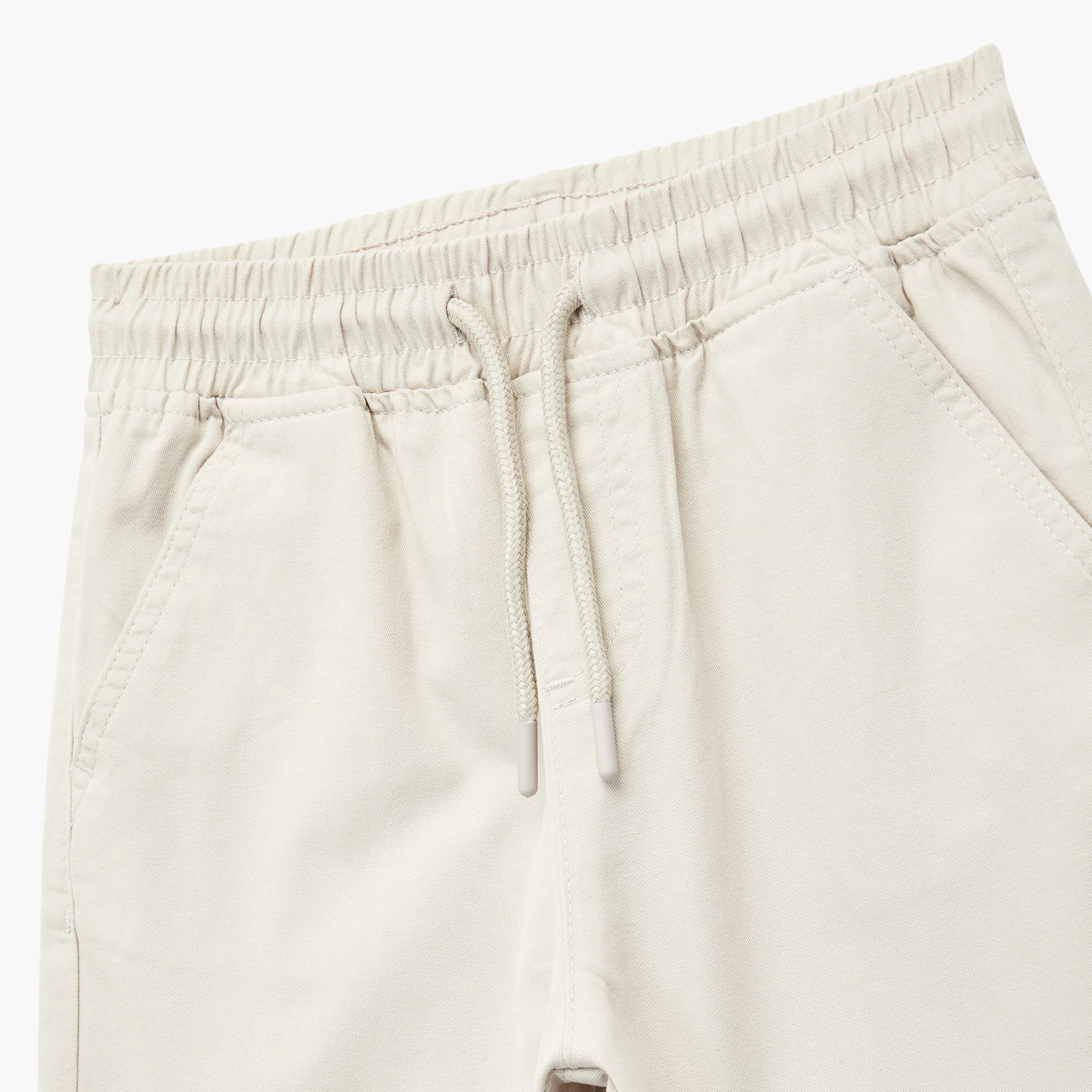 Koton Drawstring Pocketed Jogger Trousers-boys-clothing-bottoms-joggersandtrackpants-image-3