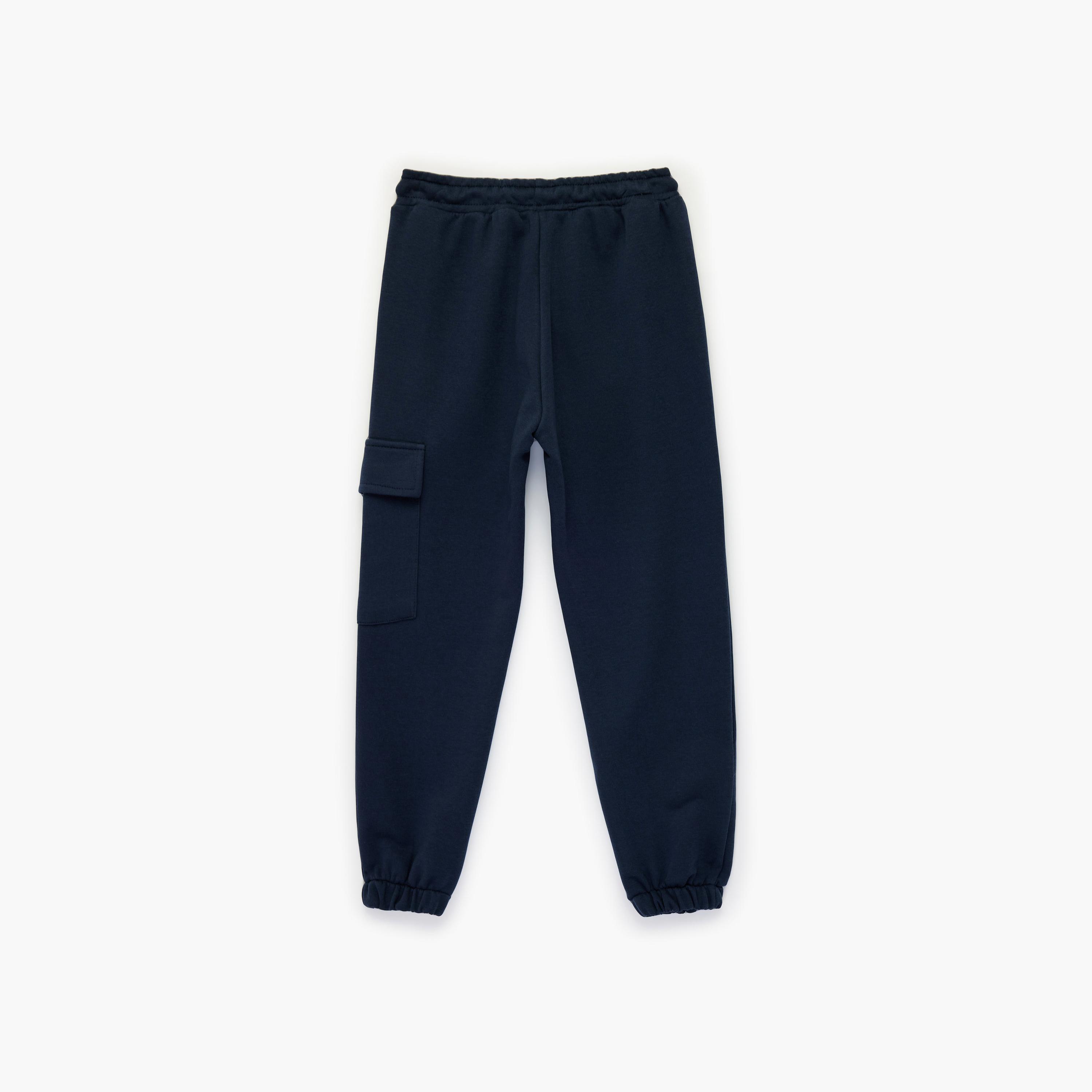 بنطلون "بيسك جوغرز" بخصر مطاطي وبرباط "درو سترينغ" من كوتون-boys-clothing-bottoms-joggersandtrackpants-image-2