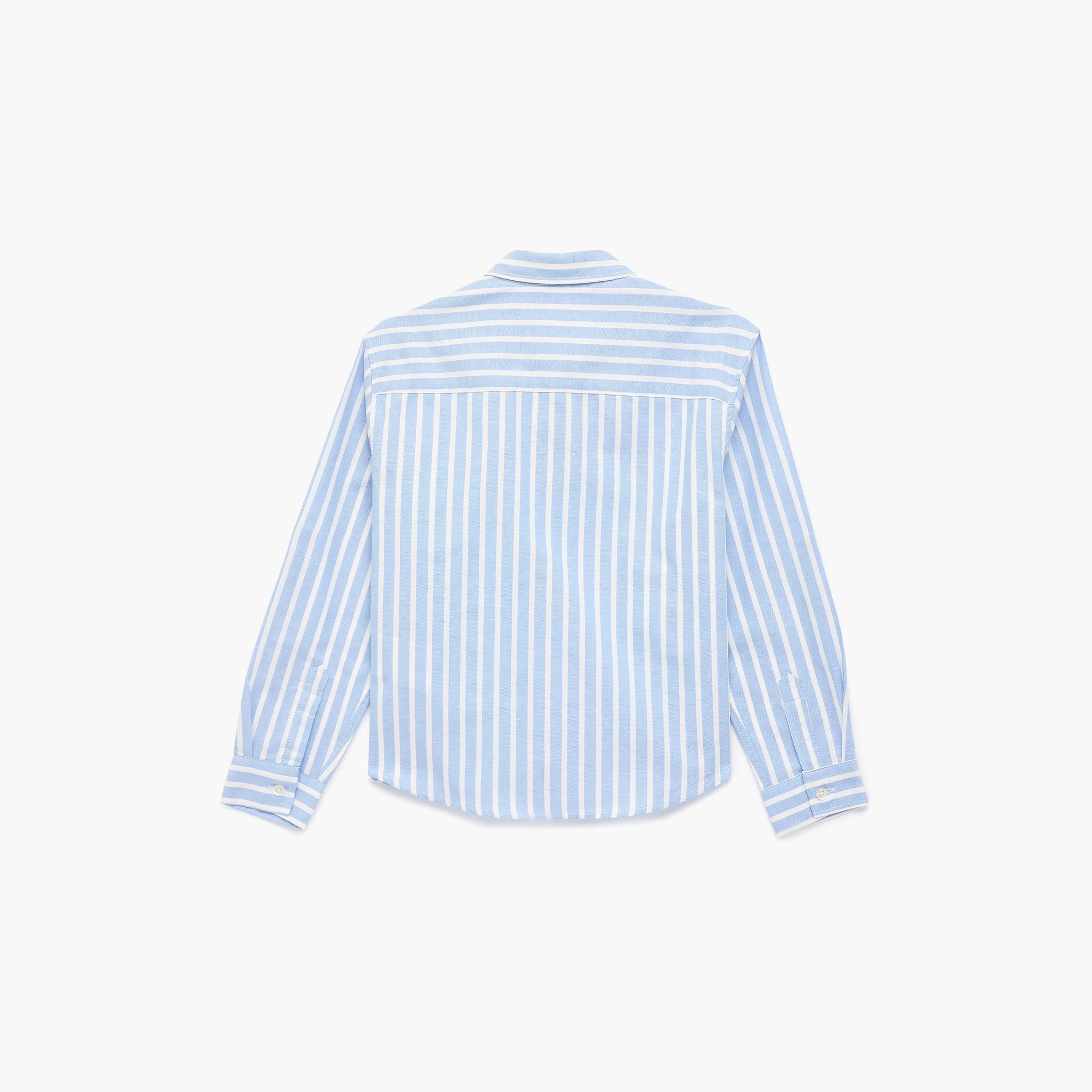 Koton Long Sleeves Striped Cotton Shirt-boys-clothing-shirts-image-2