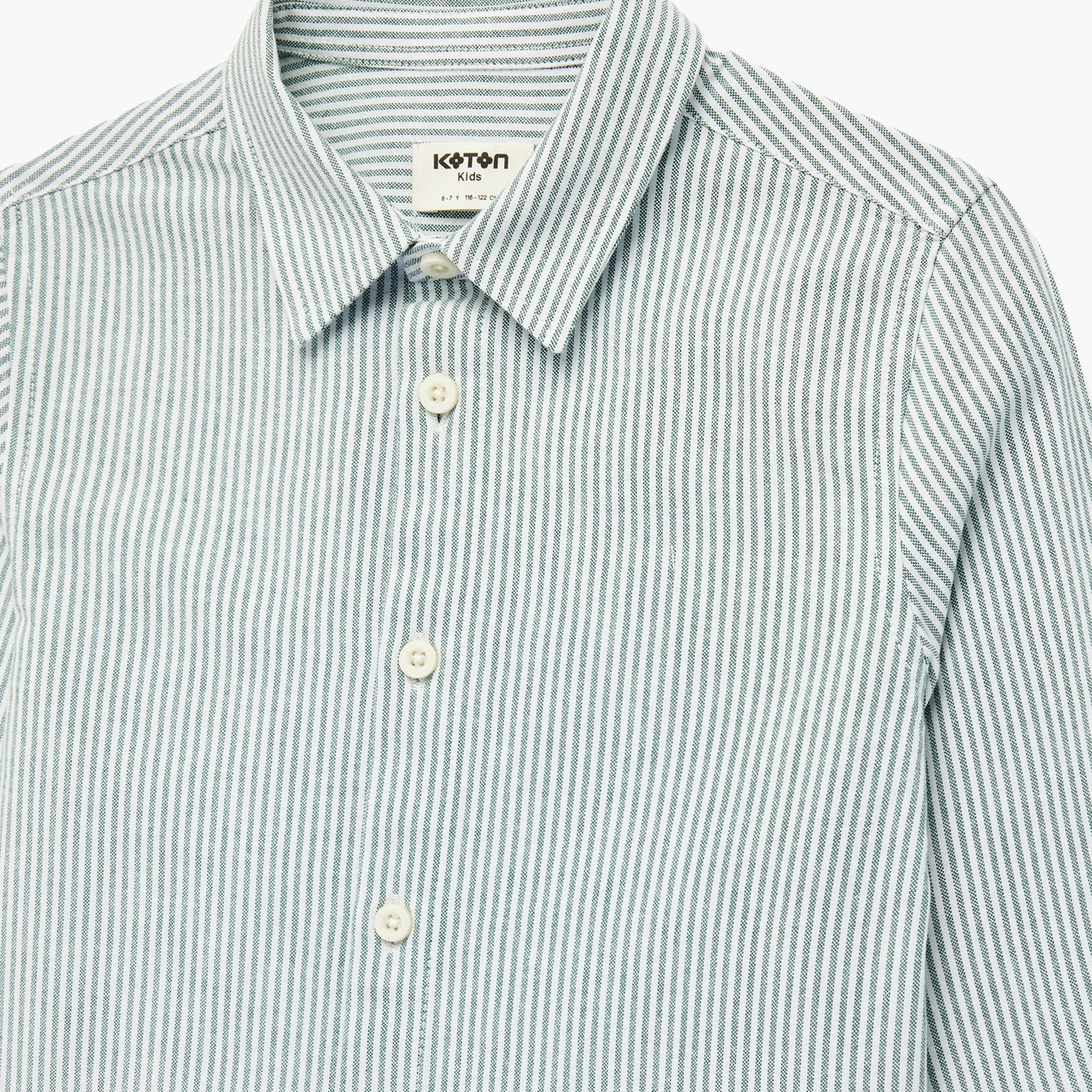 قميص قطن مخطط بأكمام طويلة من كوتون-boys-clothing-shirts-image-3