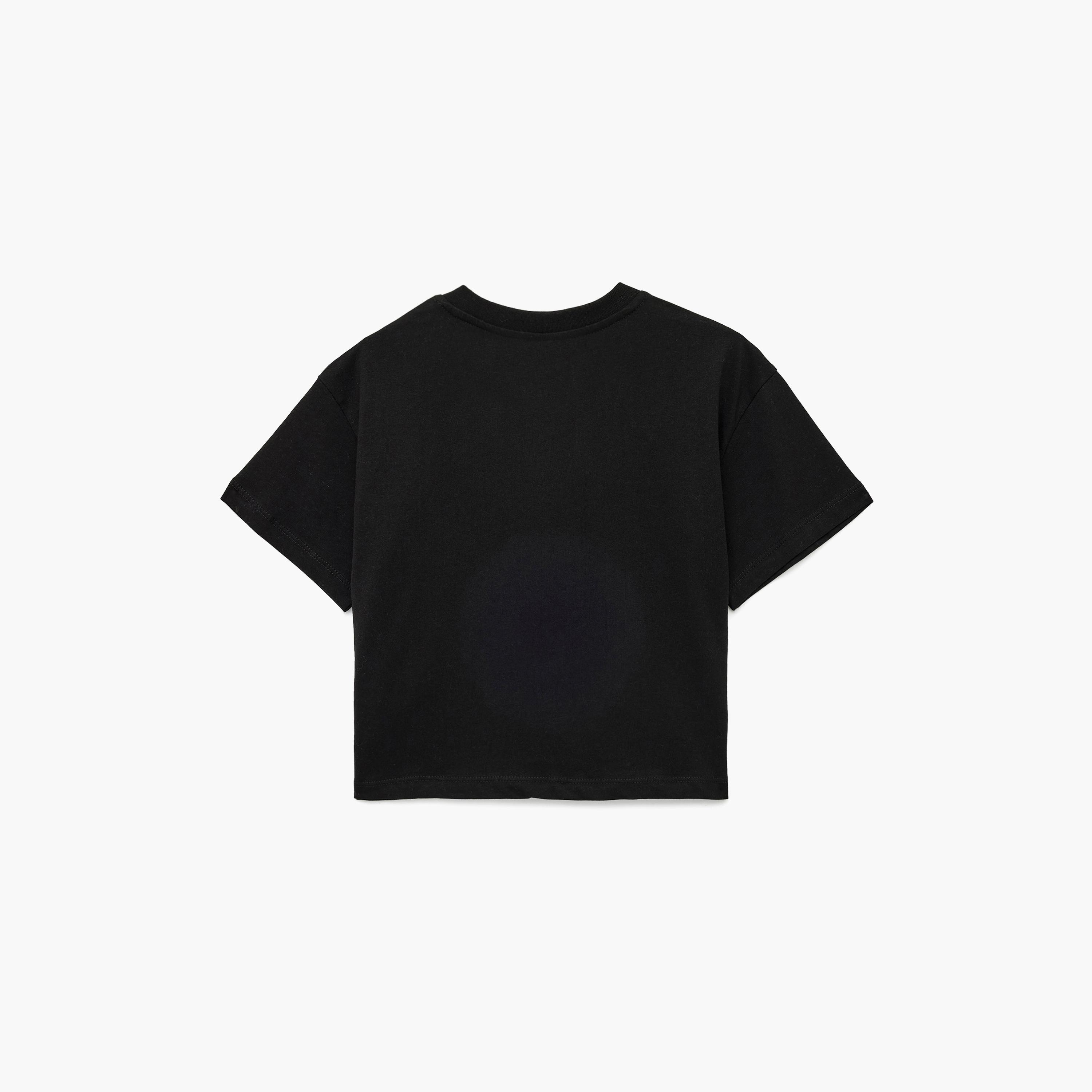 تي شيرت بتطريز "بوتي" وأكمام قصيرة من كوتون-girls-clothing-tshirts-image-2
