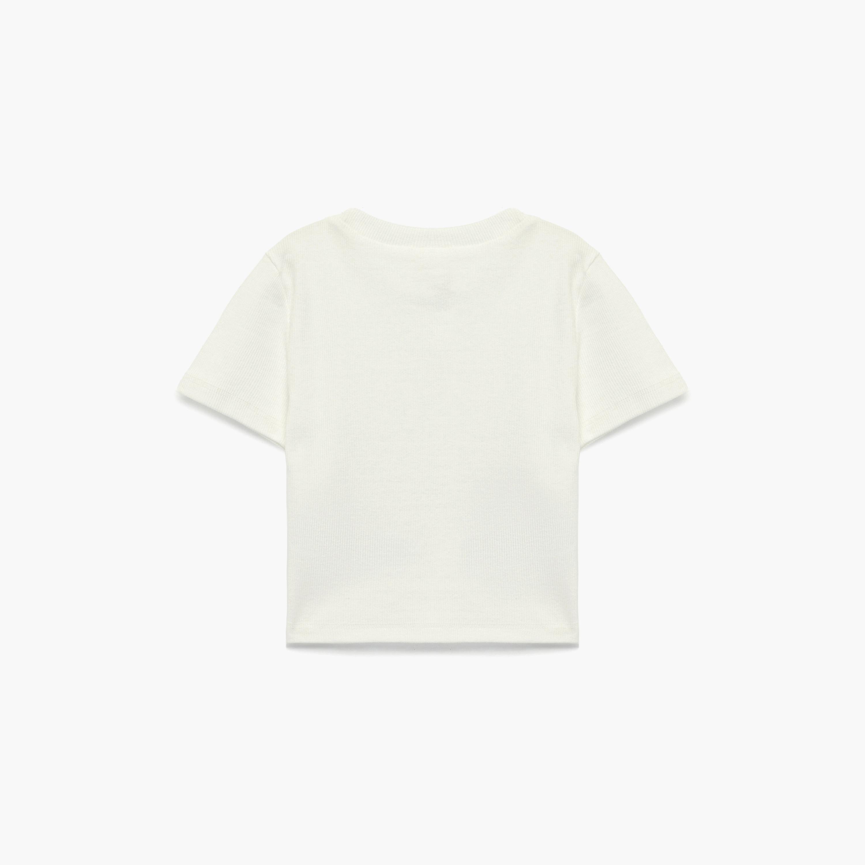 Koton Short Sleeves Cherry Embroidered T-Shirt-girls-clothing-tshirts-image-2