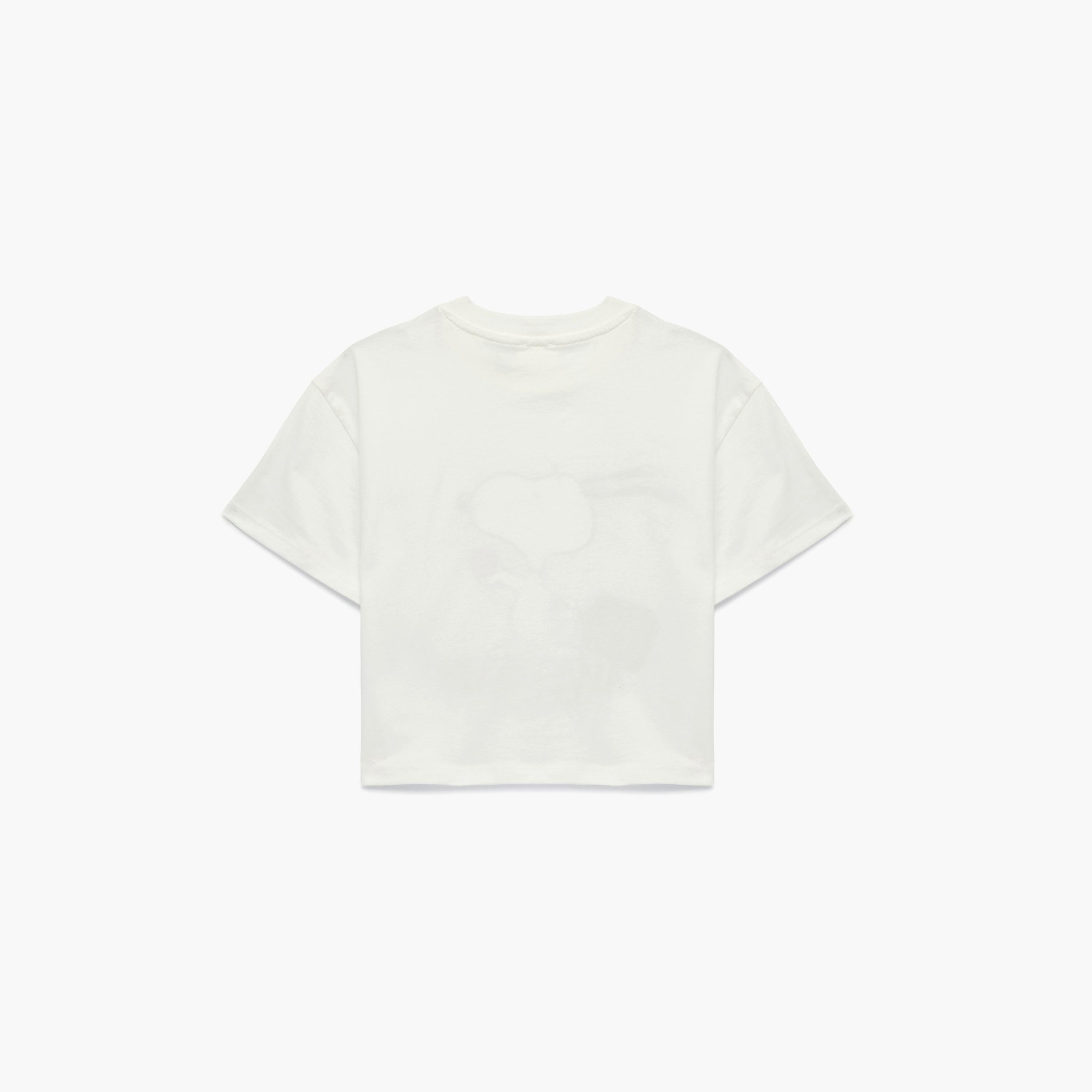 تي شيرت بطبعة "سنوبي" وأكمام قصيرة من كوتون-girls-clothing-tshirts-image-2