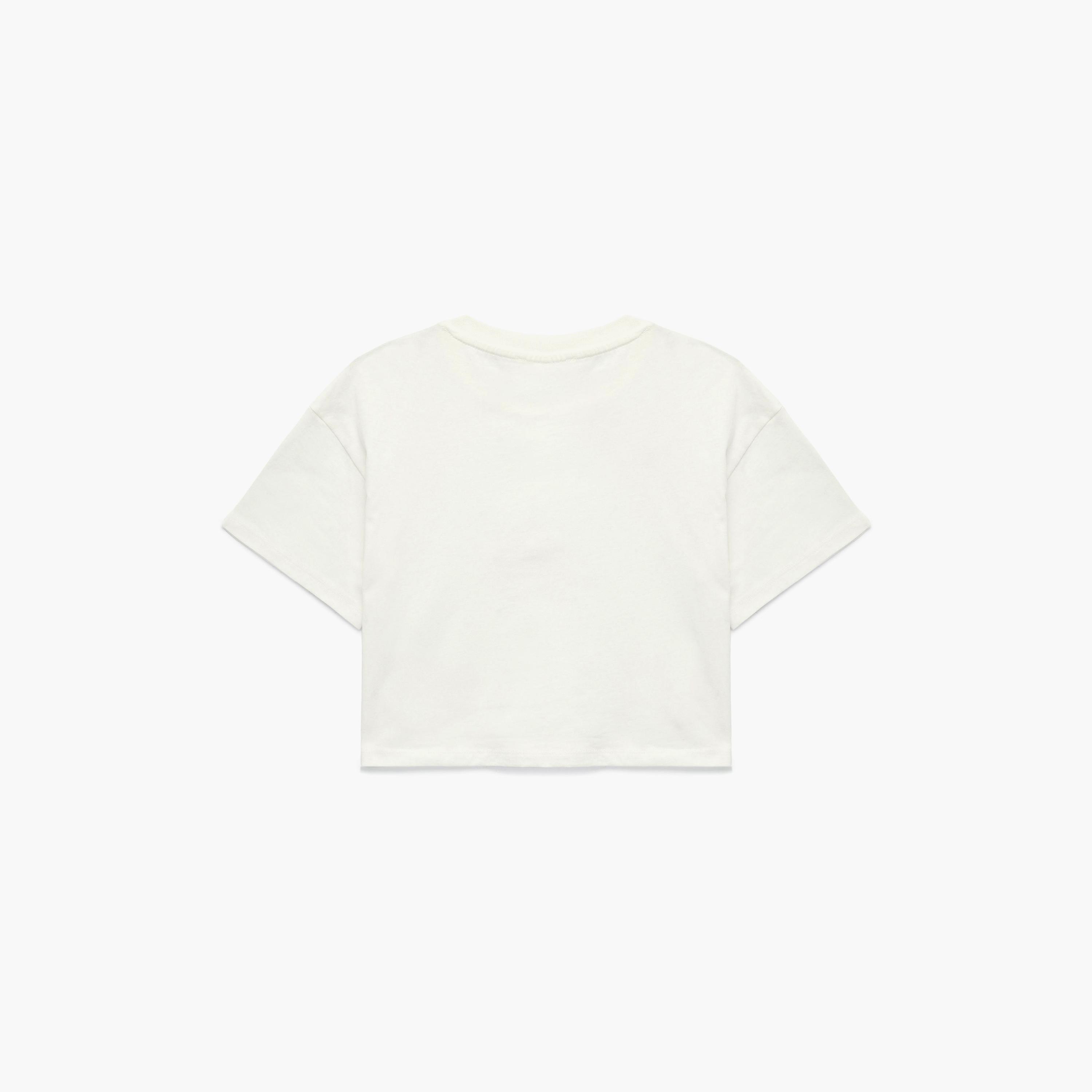 تي شيرت بتطريز فيونكة وأكمام قصيرة من كوتون-girls-clothing-tshirts-image-2